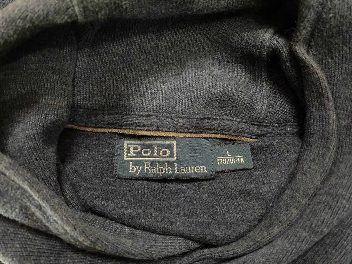 Polo Ralph Lauren × Ralph Lauren × Vintage Vintage polo ralph lauren sweater with leather elbow patches Size US L / EU 52-54 / 3 - 4 Thumbnail