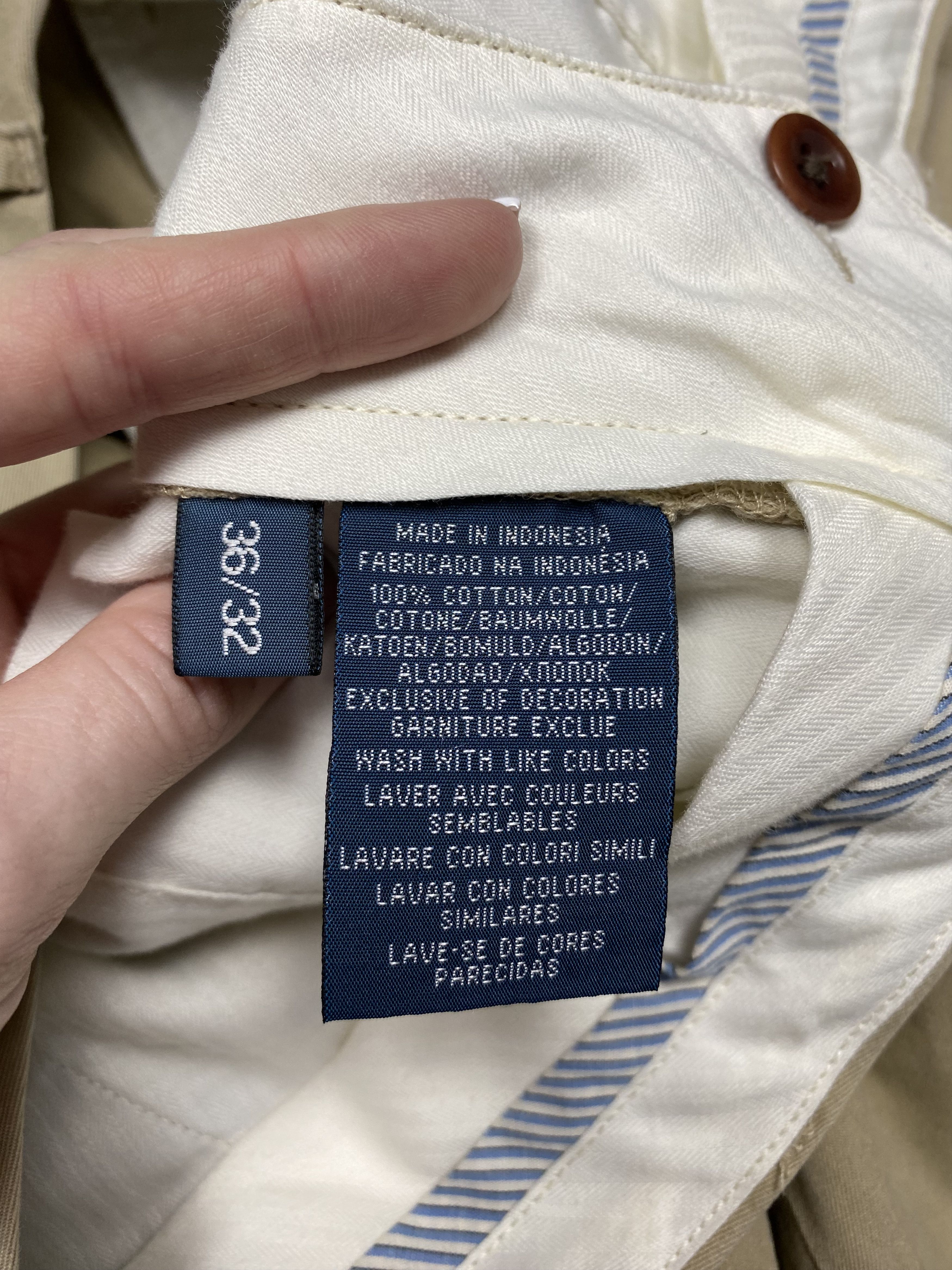 Polo Ralph Lauren Polo Ralph Lauren Mens Chino Pants Size US 36 / EU 52 - 6 Thumbnail
