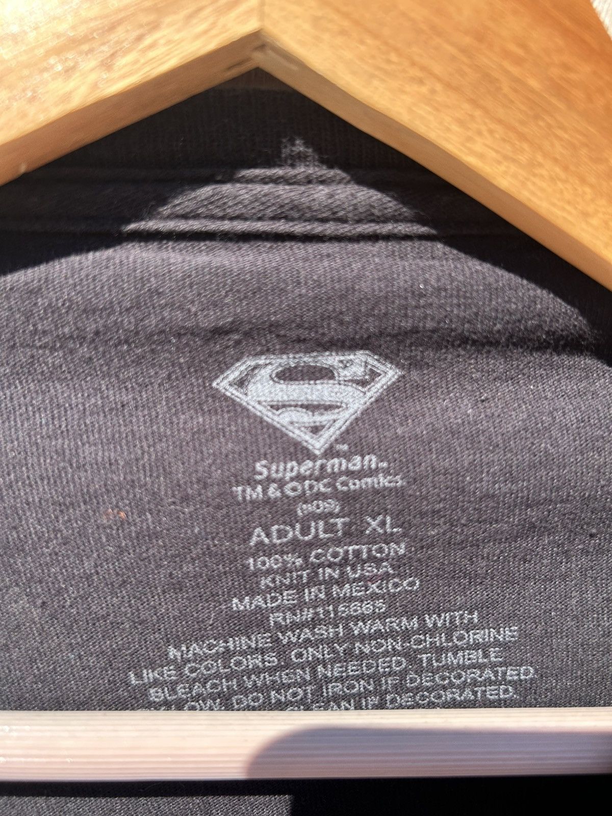 DC Comics Superman Rare All Over Front Print 2009 Tee Size US XL / EU 56 / 4 - 4 Thumbnail
