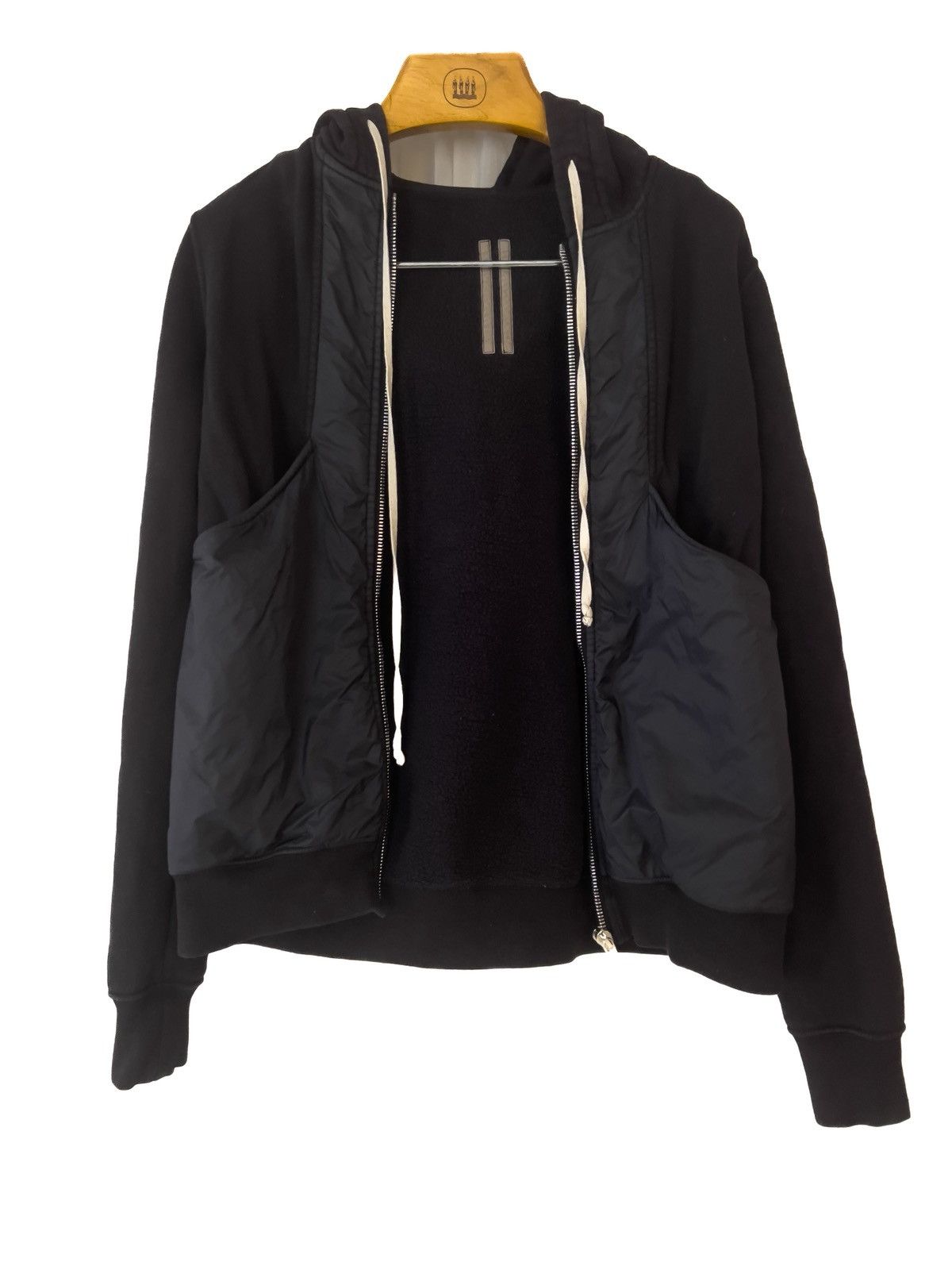 Rick Owens Drkshdw RARE one season only Rick Owens DS Zipped Hoodie Size US M / EU 48-50 / 2 - 3 Thumbnail