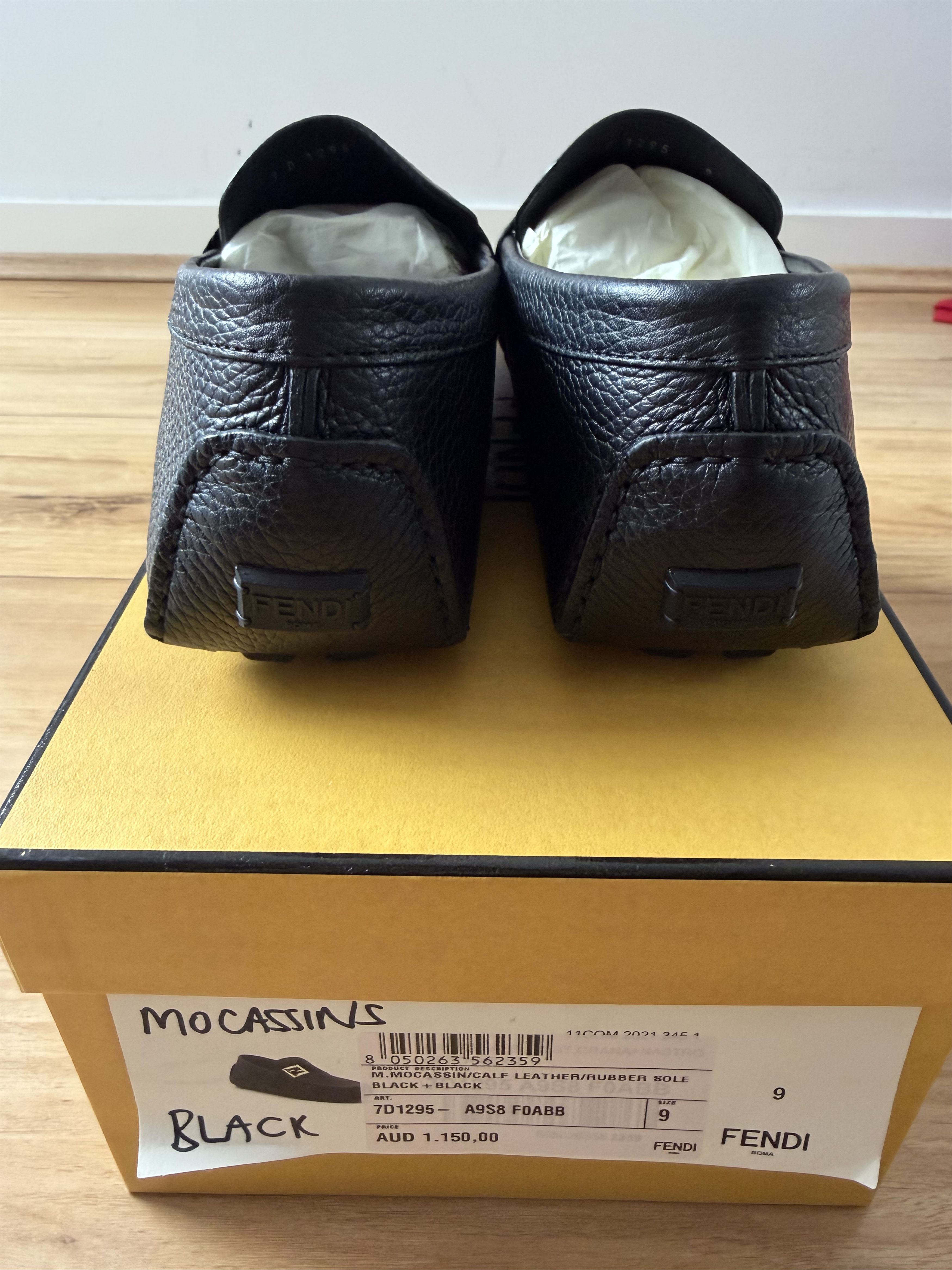 Fendi Fendi Moccassin Loafers Size US 11 / EU 44 - 11 Thumbnail