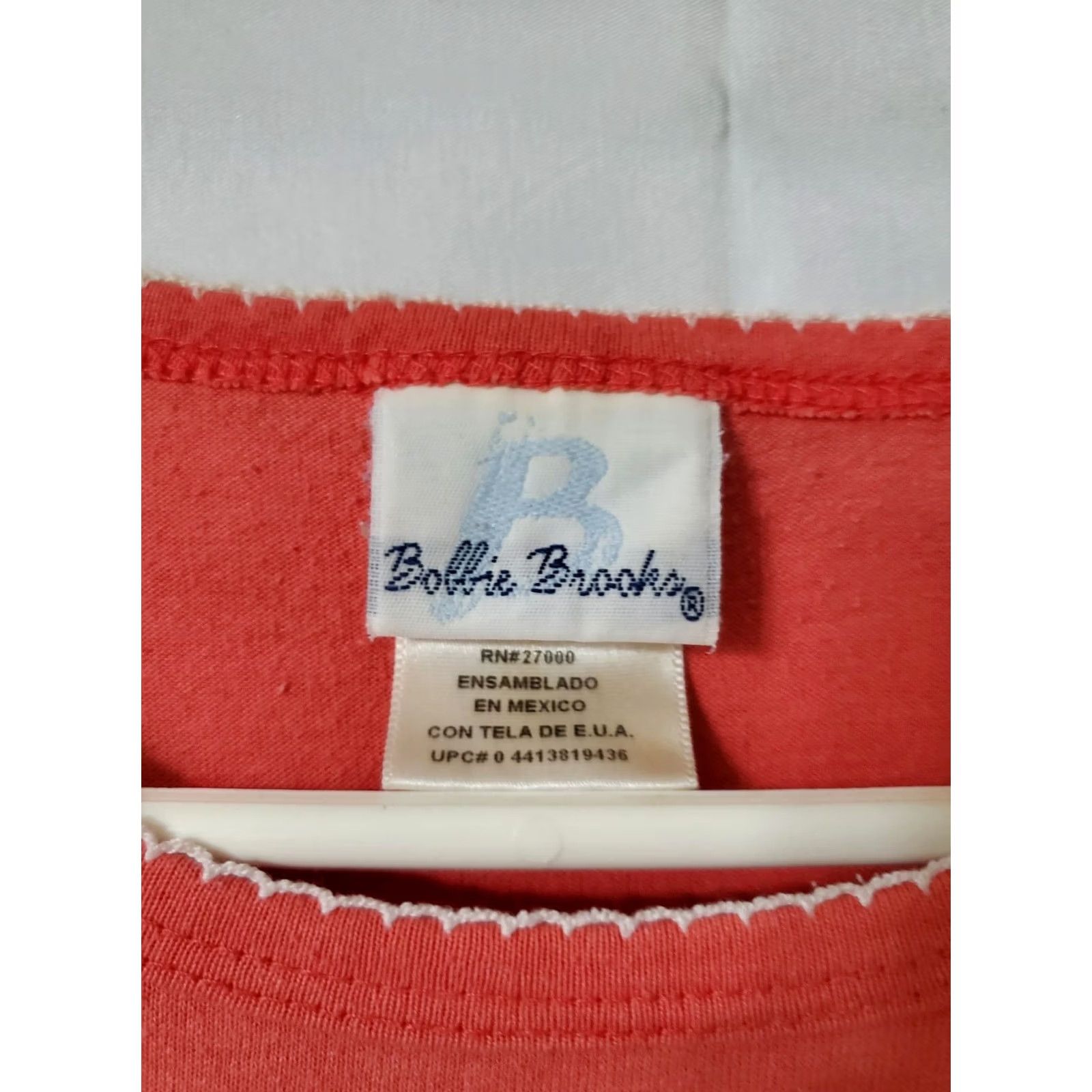 Vintage VINTAGE Bobbie Brooks Shirt Women Ocean 90s Graphic Print Orange Short Sleeve Round Neck Pullover Summer Casual Knit Cotton-Polyester Blend BB556 Size S / US 4 / IT 40 - 4 Thumbnail