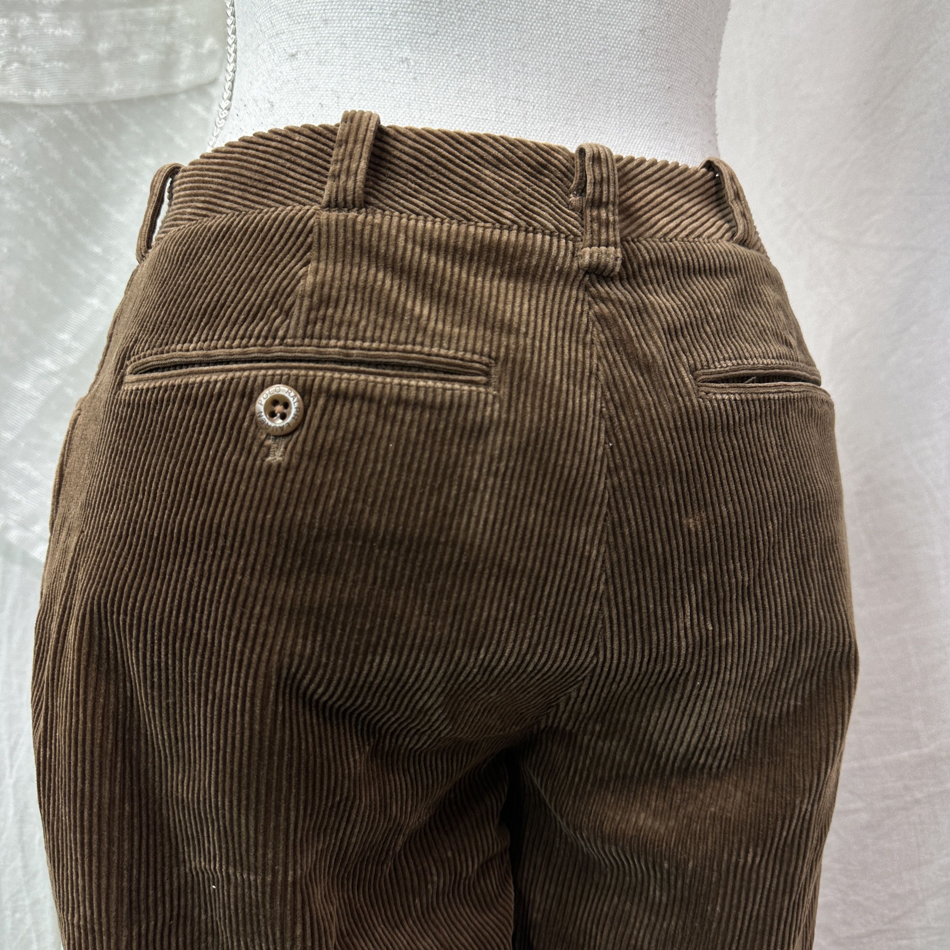 Polo Ralph Lauren Vintage Corduroy Polo Ralph Lauren Women's Pants Y2K Size 25" / US 0 / IT 36 - 8 Thumbnail