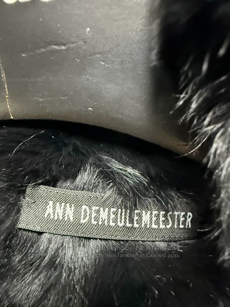 Ann Demeulemeester Ann Demeulemeester Size S sheepskin patchwork vest Size S / US 4 / IT 40 - 8 Thumbnail