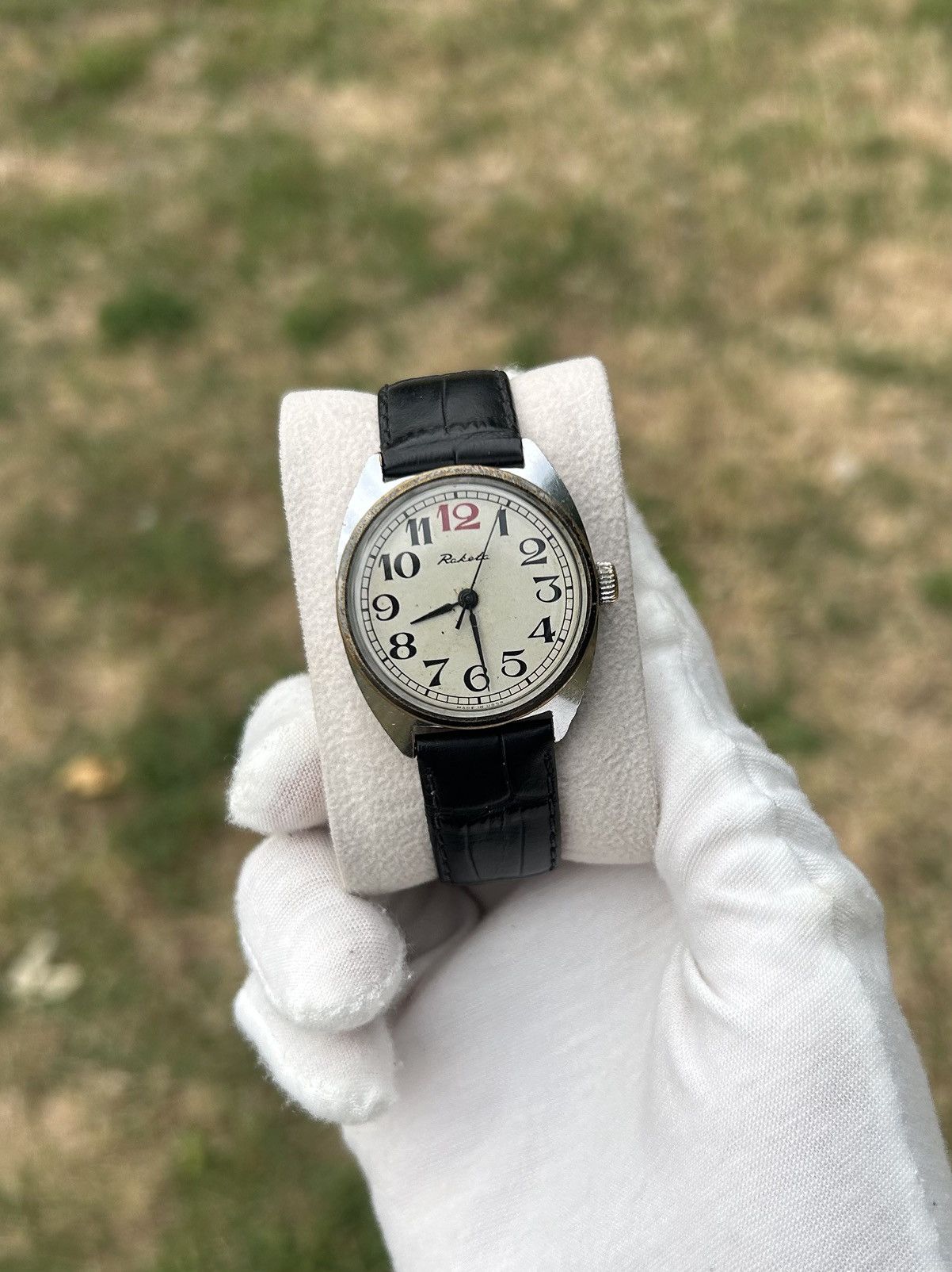 Vintage Vintage Watch Raketa USSR Soviet Mechanical 1980s Size ONE SIZE - 6 Thumbnail