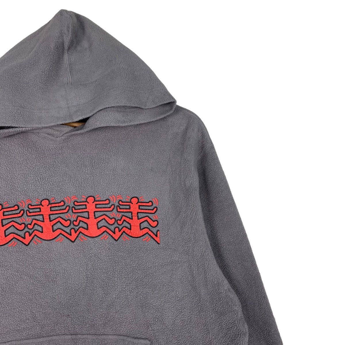 Keith Haring KEITH HARING GRAPHIC PULLOVER FLEECE HOODIES #0397-C18 Size US M / EU 48-50 / 2 - 5 Thumbnail