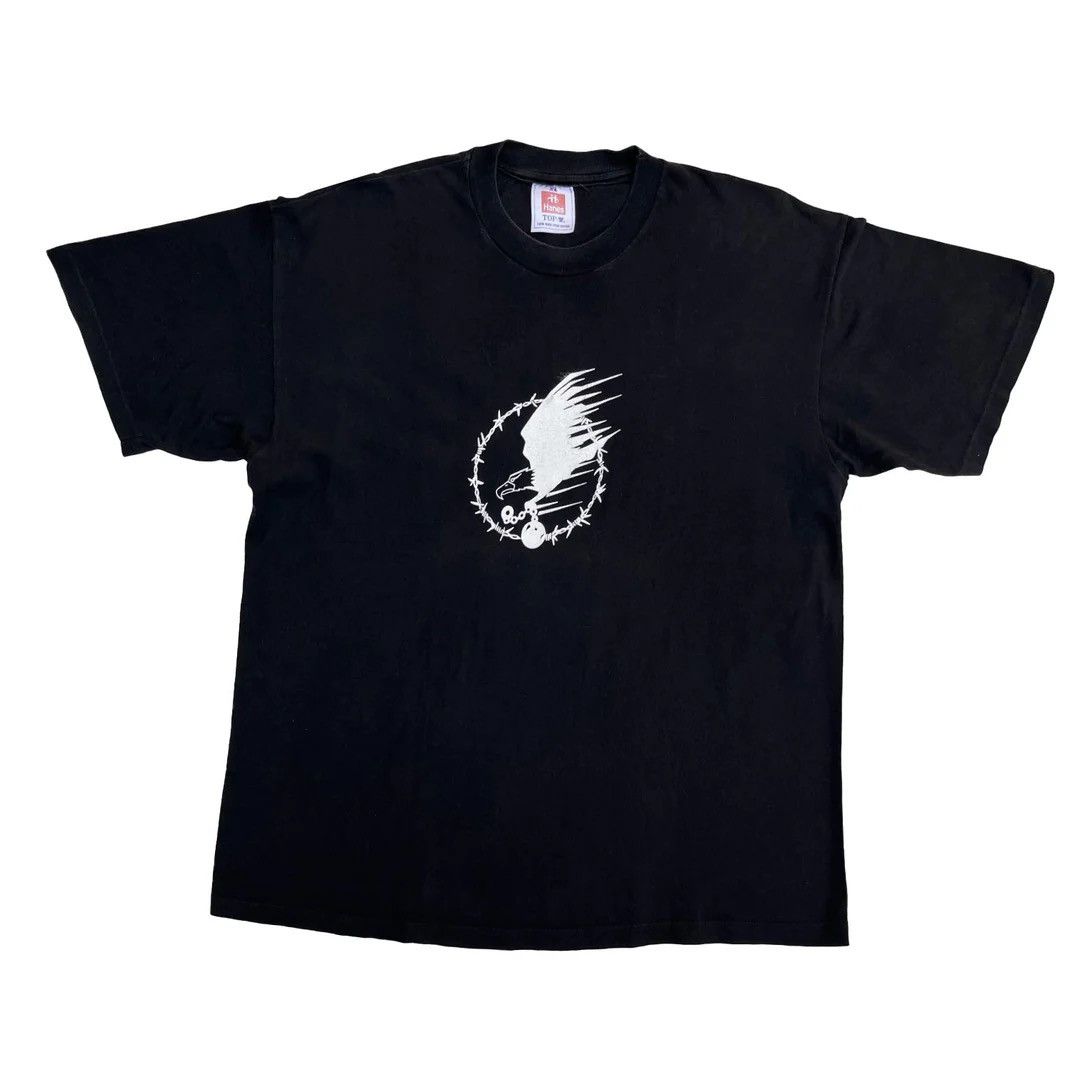 Hanes × Vintage Con Air 1997 90s Vintage Nicolas Cage Movie Promo T-Shirt Size US XL / EU 56 / 4 - 1 Thumbnail