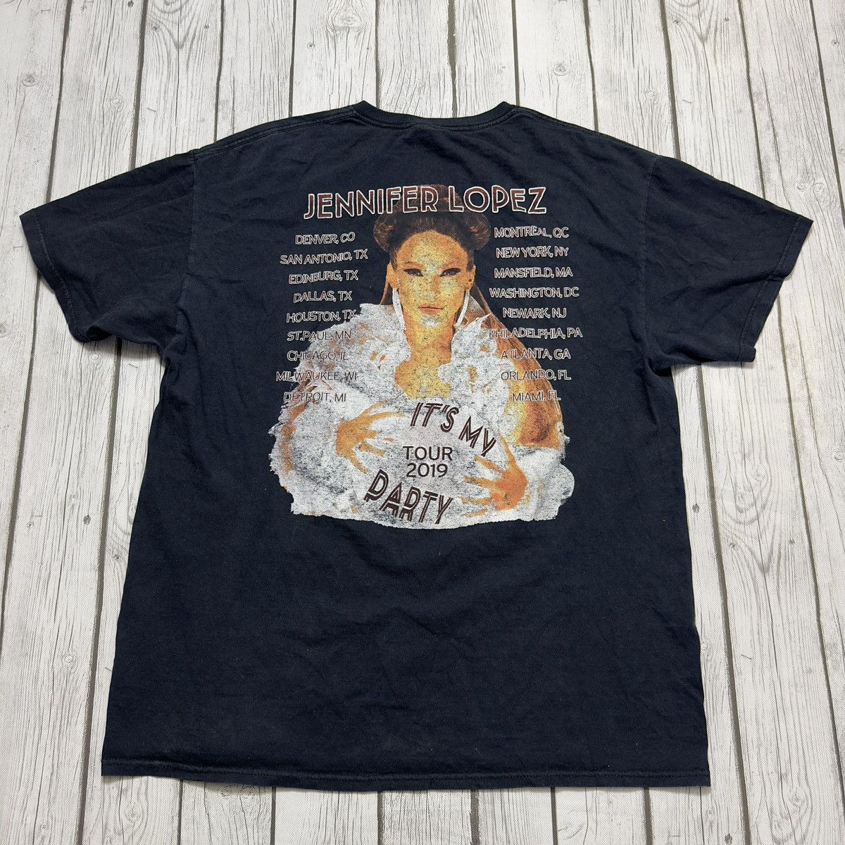 Band Tees × Fruit Of The Loom Jennifer Lopez tee Size US L / EU 52-54 / 3 - 2 Thumbnail
