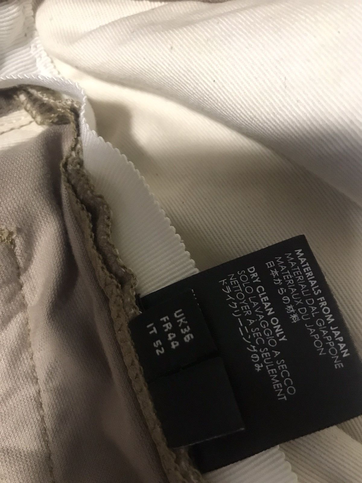 Amiri Amiri beige velvet trousers Size US 36 / EU 52 - 6 Thumbnail