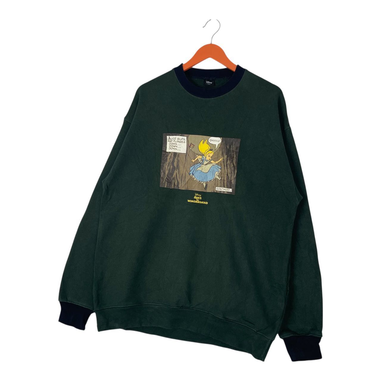 Disney Authentic Japan! Alice in Wonderland Disney Sweatshirt Size US L / EU 52-54 / 3 - 2 Thumbnail