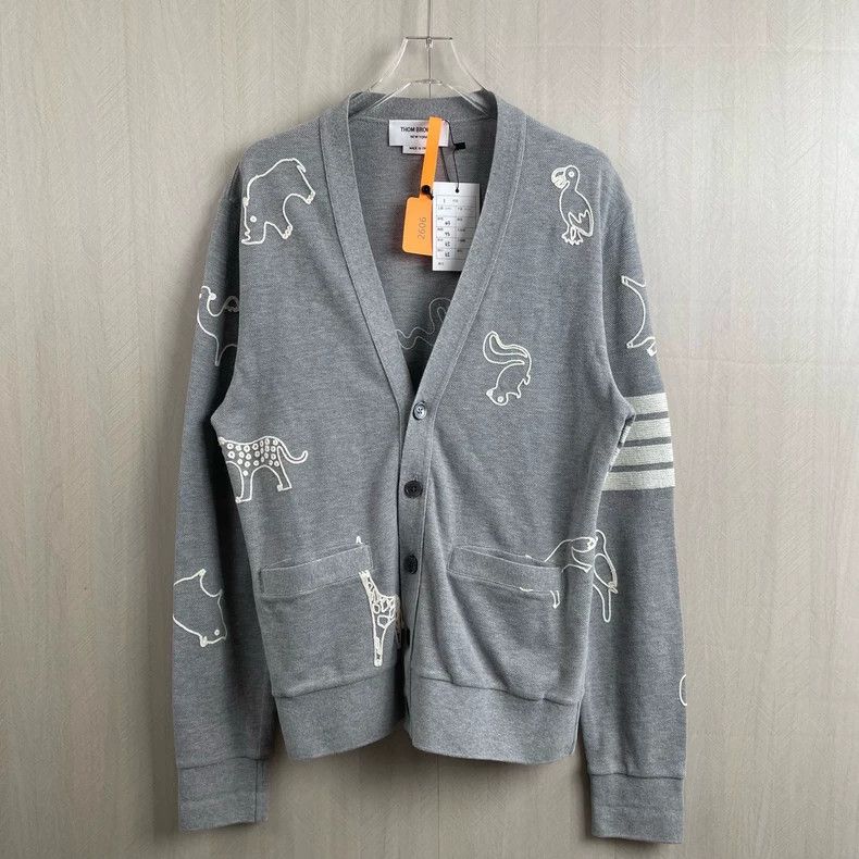 Thom Browne Thom Browne Knitted cardigan Size US S / EU 44-46 / 1 - 1 Thumbnail