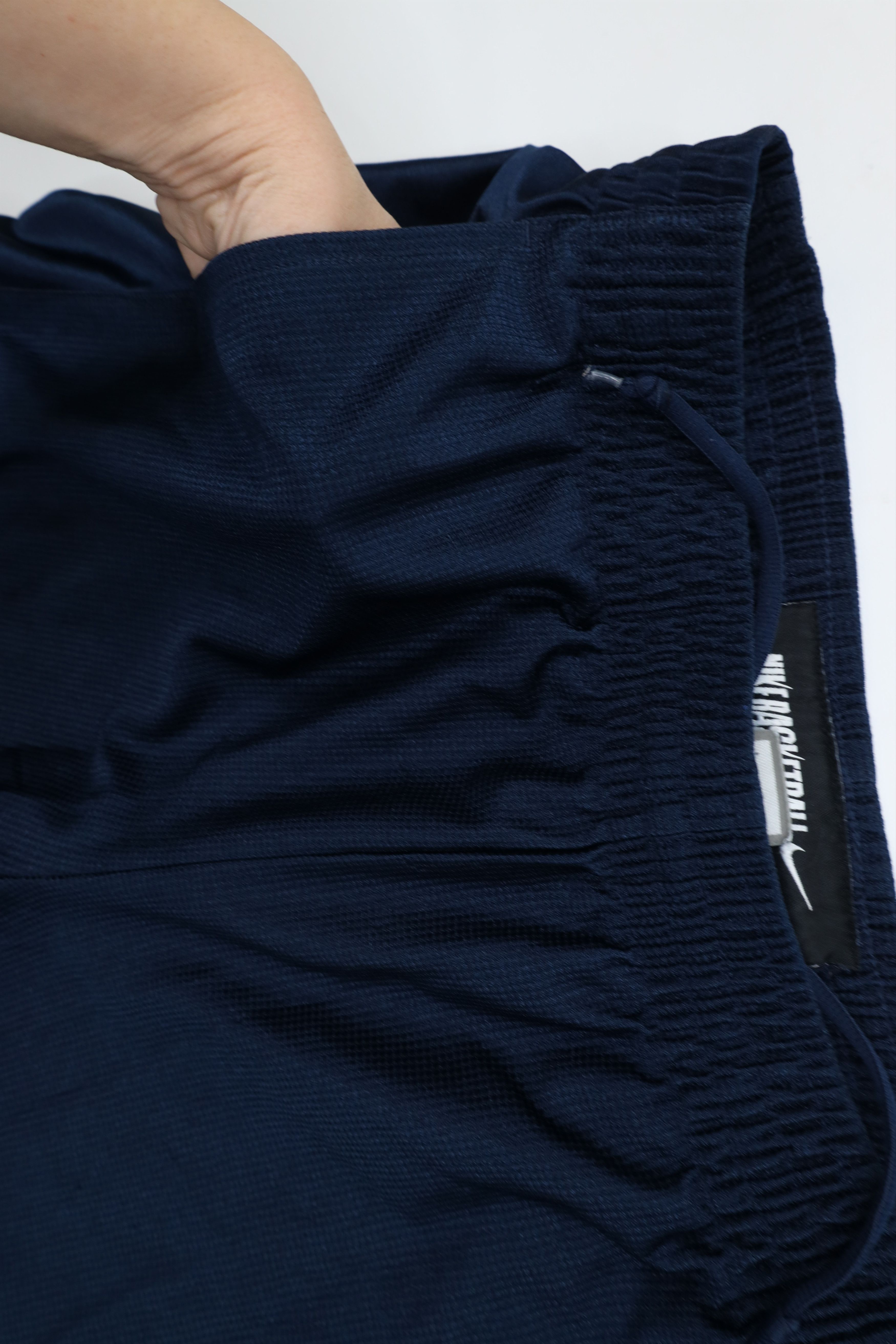 Nike Vintage Nike Basketball Scott Mini Swoosh Gym Shorts Blue Size US 32 / EU 48 - 6 Thumbnail