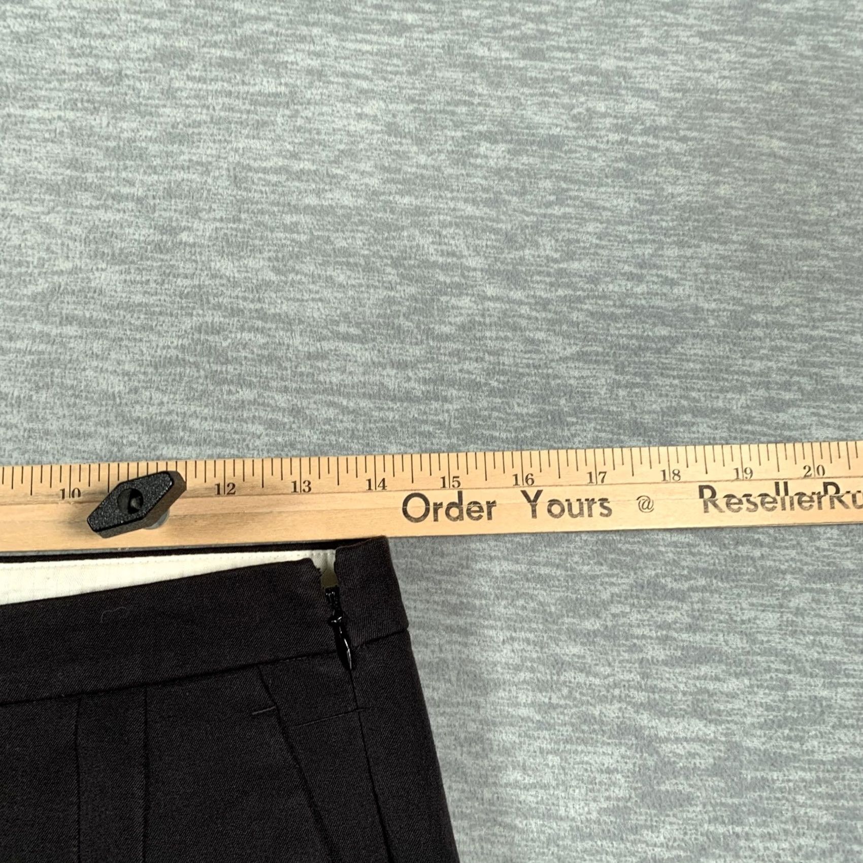 J.Crew J.Crew Pants Womens 2 Black Martie Bi-Stretch Slim Ankle Side Zip Work Dressy Size 26" / US 2 / IT 38 - 6 Thumbnail
