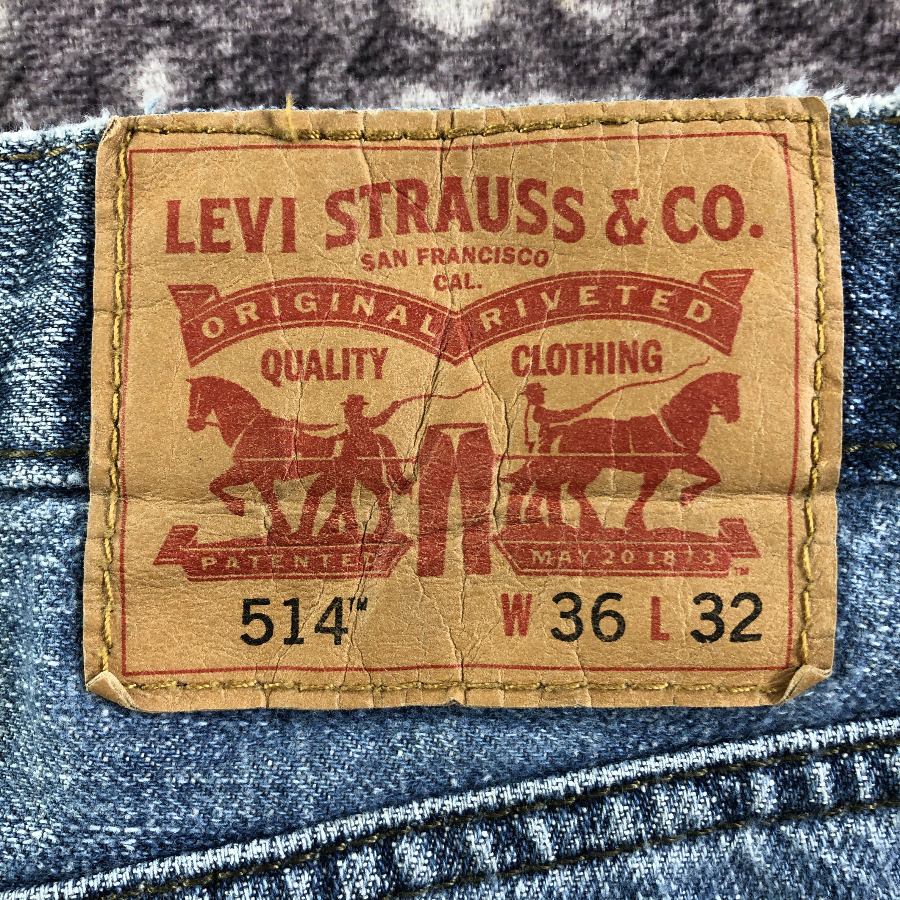 Levi's × Vintage Vintage Blue Wash Levis 514 Jeans-JM3354 Size US 37 - 6 Thumbnail