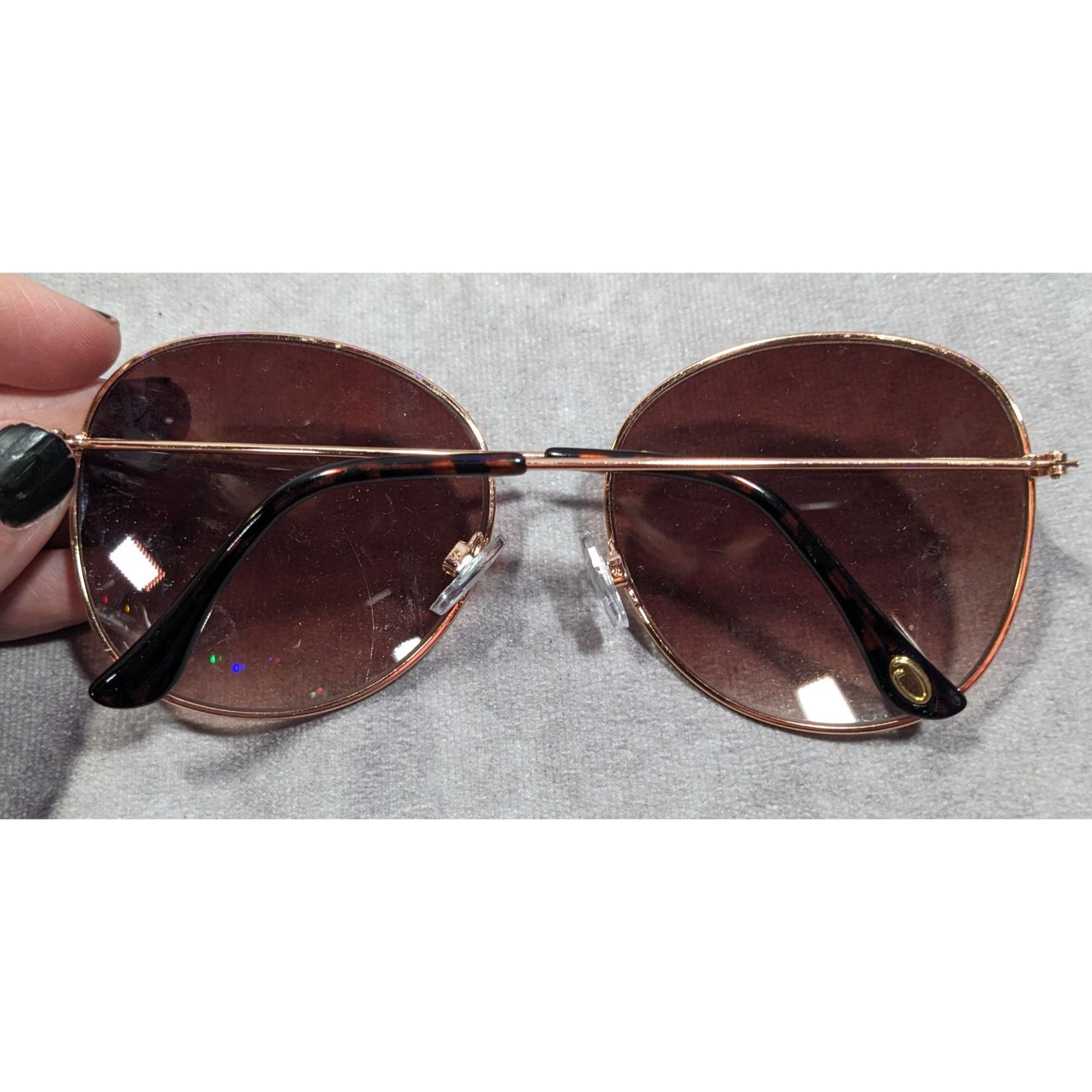 Oscar De La Renta Oscar De La Renta Retro Gold Tone And Tortoise Sunglasses Mo Size ONE SIZE - 3 Thumbnail