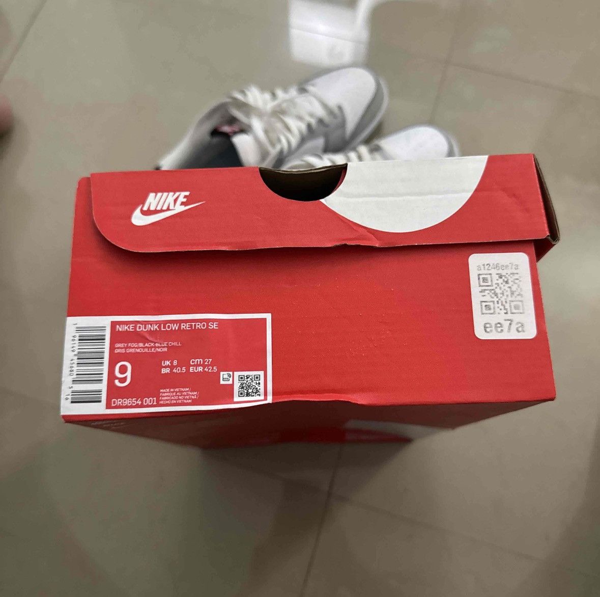 Nike Size 9 Nike Dunk Grey Fog Lottery Pack Size US 9 / EU 42 - 7 Thumbnail