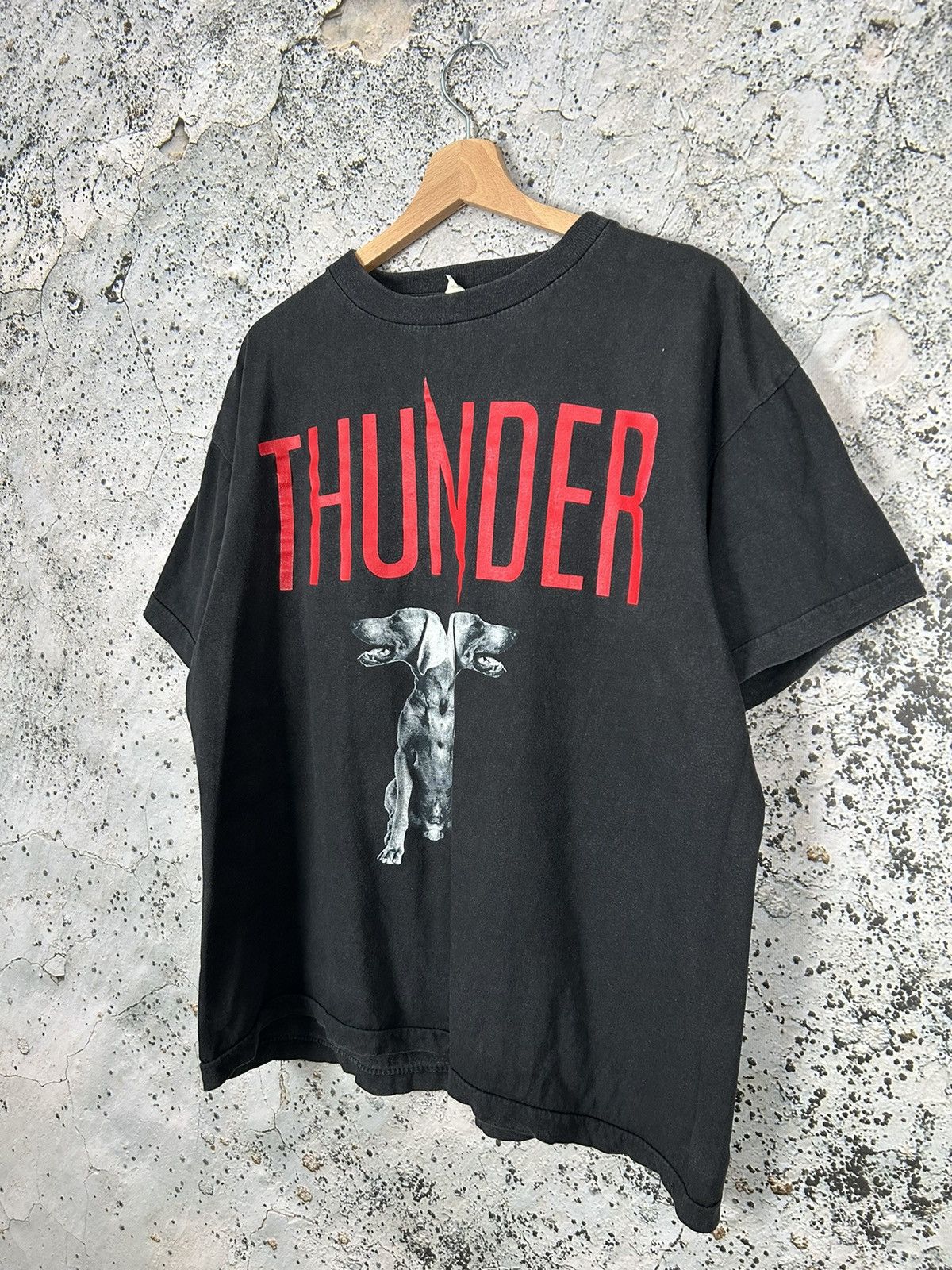Band Tees Vintage Thunder Rock Band Tee 1992 Rare Single Stitch Punk Size US M / EU 48-50 / 2 - 2 Thumbnail