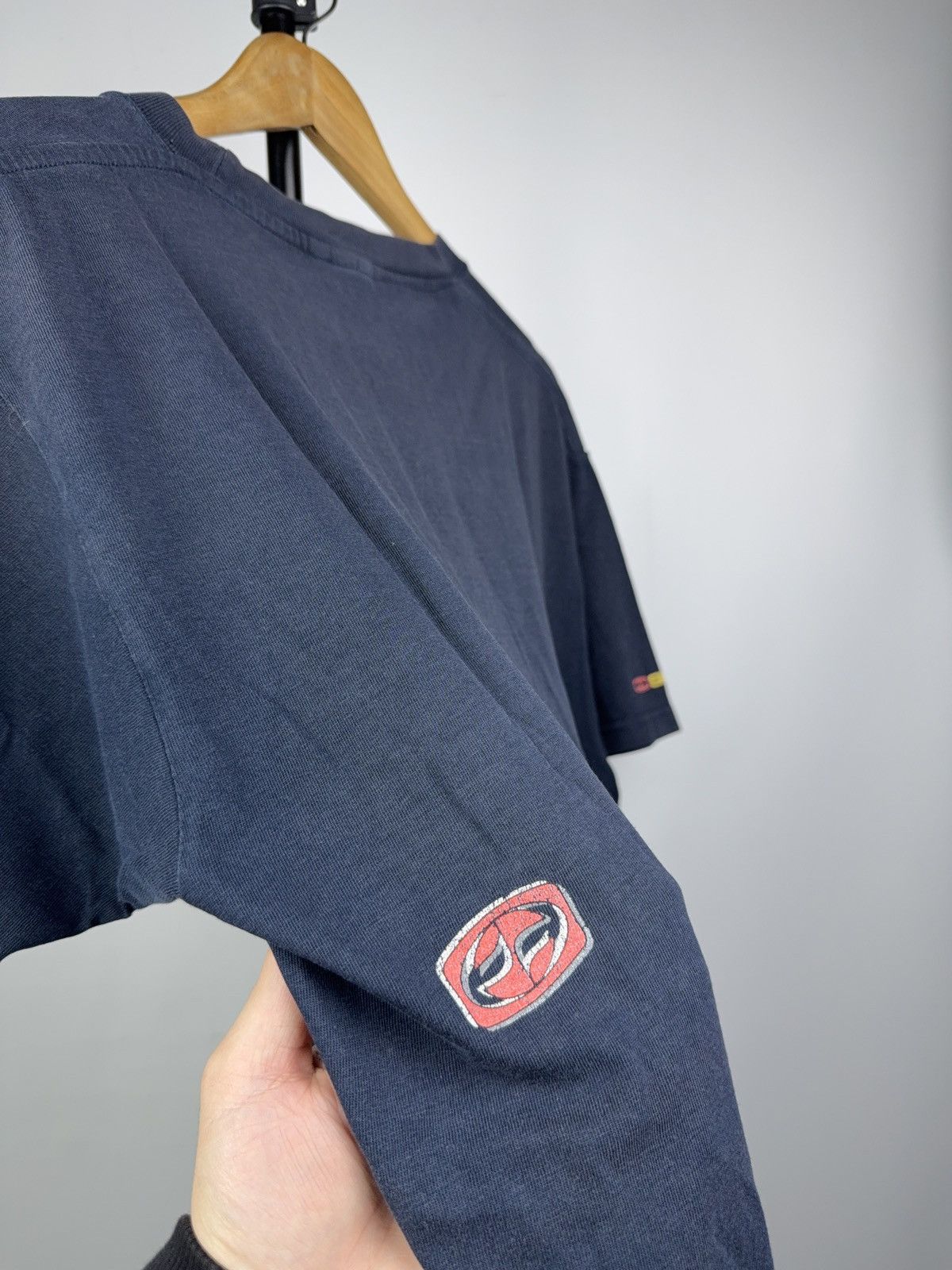 Split Vintage 90s Split USA Skate Surf T-Shirt Y2K Grunge Style Size US L / EU 52-54 / 3 - 11 Thumbnail