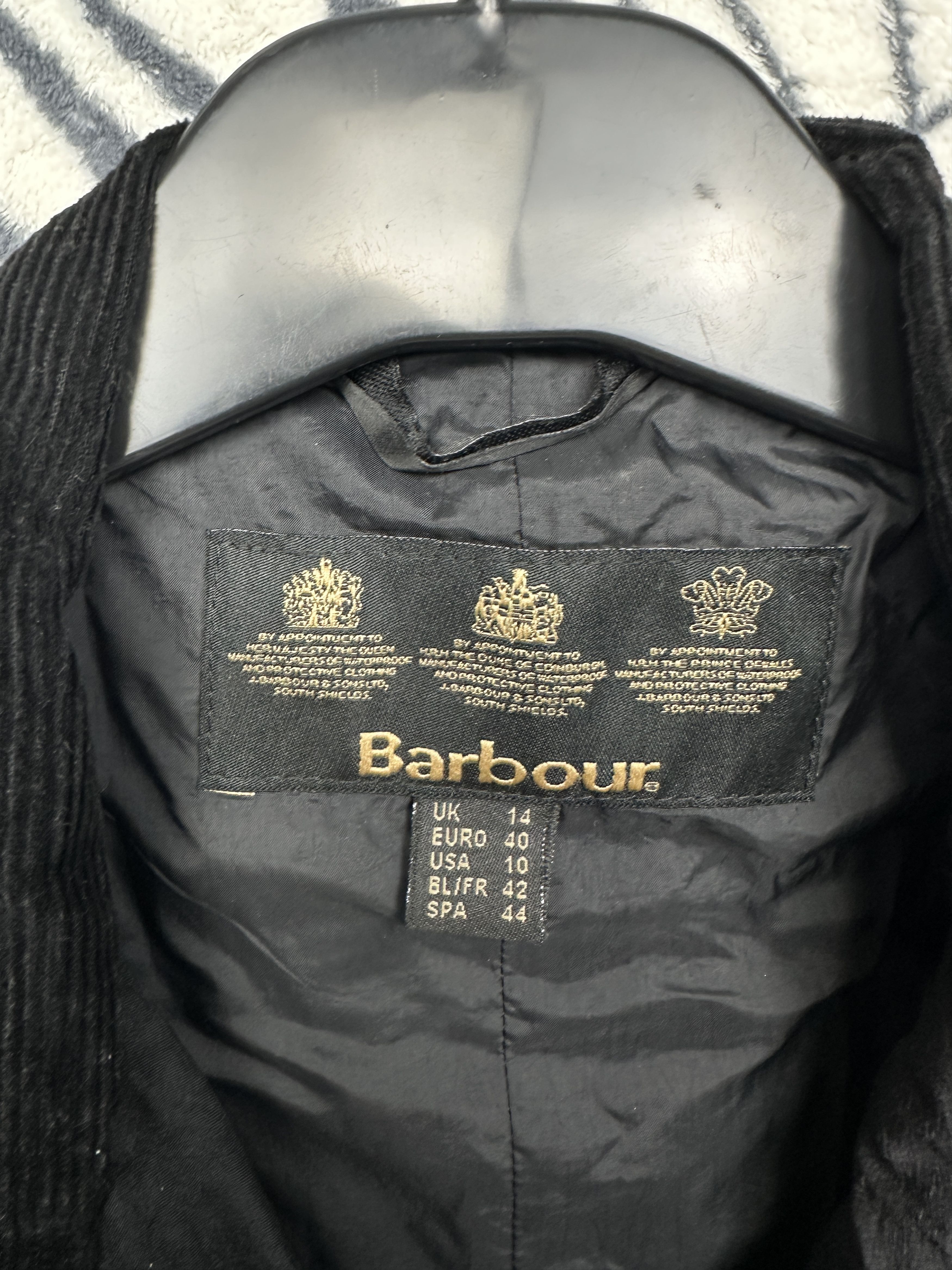 Barbour Barbour Womens Waxed Silk Utility Jacket Size L / US 10 / IT 46 - 3 Thumbnail