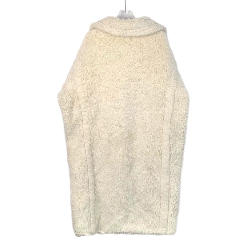 Max Mara Max Mara White Alpaca Teddy Coat Size S / US 4 / IT 40 - 2 Thumbnail