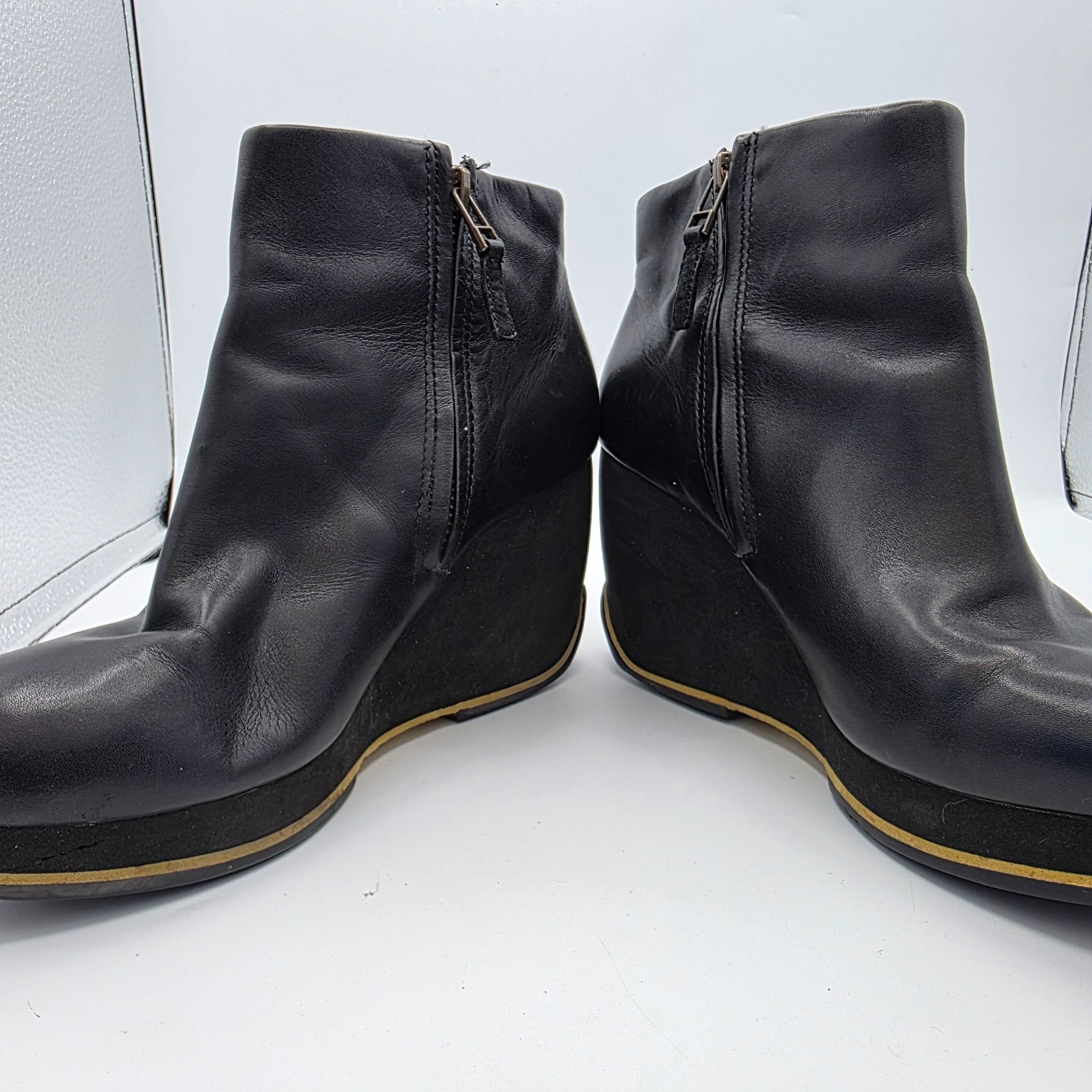 Camper Camper Together Romain Kremer Womens Size 8.5 Black Wedge Bo Size US 8.5 / IT 38.5 - 2 Thumbnail