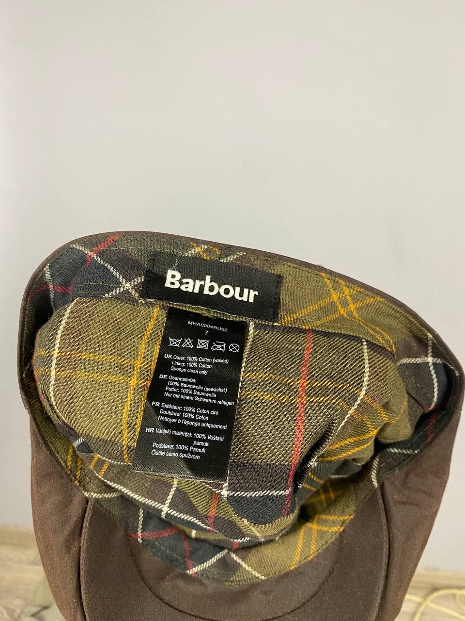 Barbour × Vintage Barbour waxed cap Size ONE SIZE - 5 Thumbnail