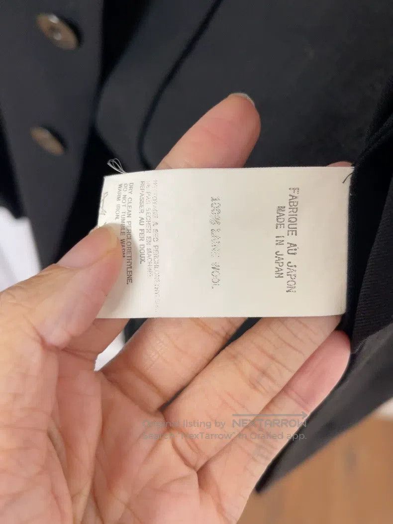 Yohji Yamamoto Yohji Yamamoto blazer Size XS / US 0-2 / IT 36-38 - 2 Thumbnail
