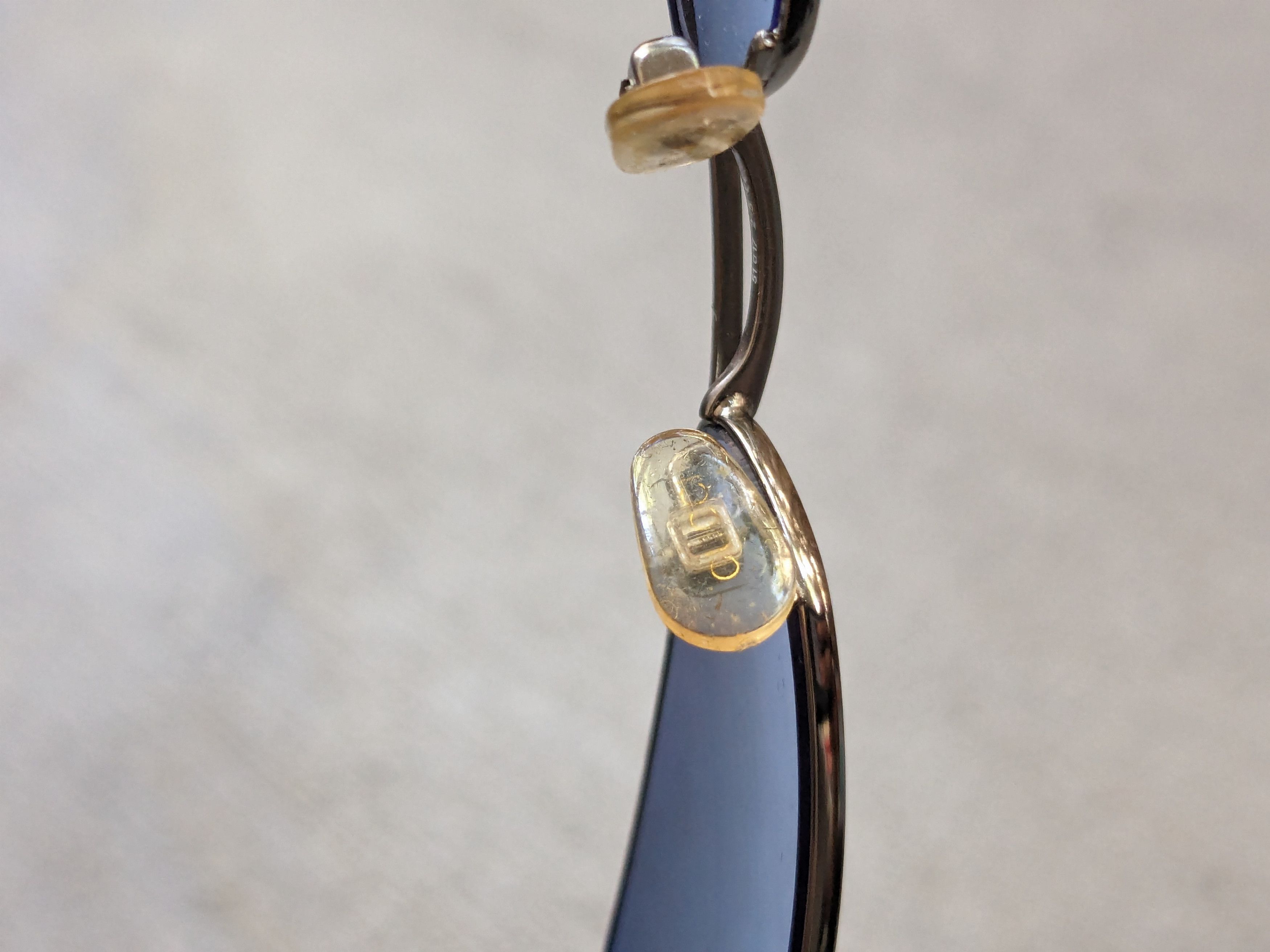 Gucci Gucci Sunglasses GG1681/S Bkue Silver Vintage Y2K Tiny Size ONE SIZE - 6 Thumbnail