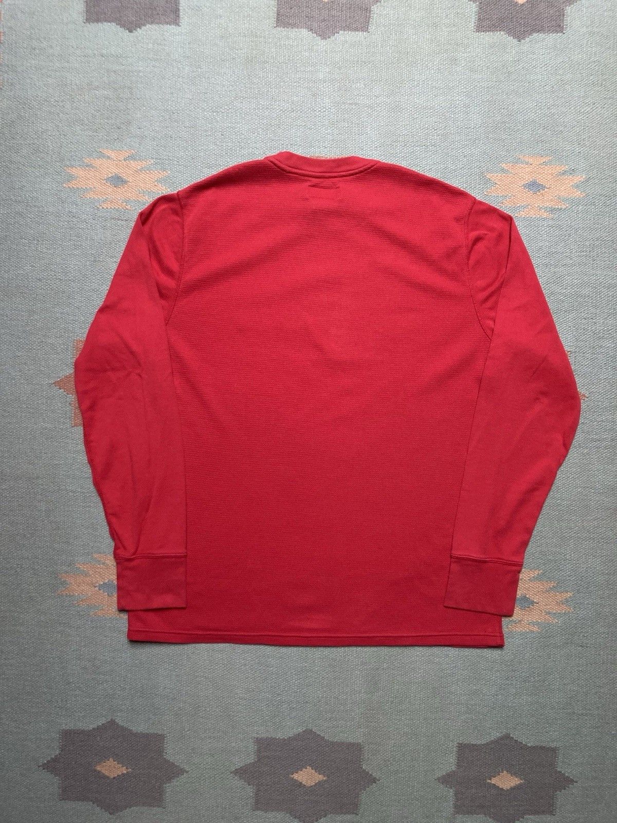 Polo Ralph Lauren Polo Ralph Lauren waffle knit thermal shirt crimson large Size US L / EU 52-54 / 3 - 5 Thumbnail