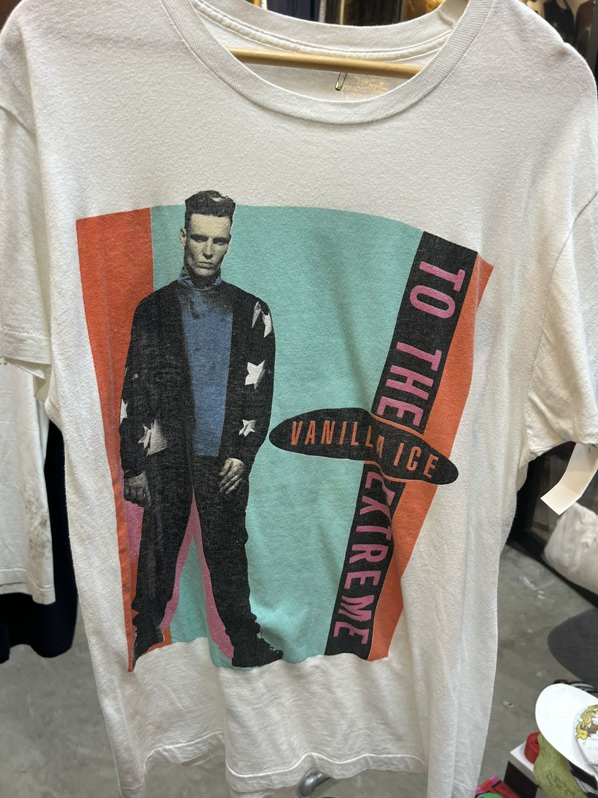 Band Tees Vanilla Ice Vintage T Shirt 90’ Size US L / EU 52-54 / 3 - 1 Thumbnail