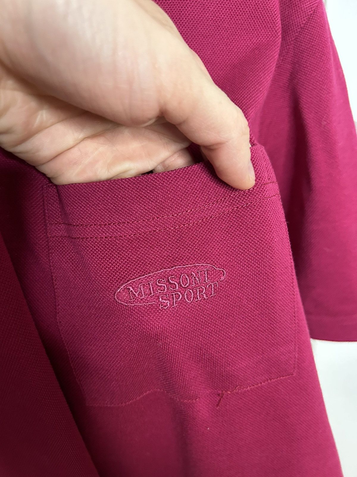 Missoni × Vintage Missoni polo Size US XL / EU 56 / 4 - 4 Thumbnail
