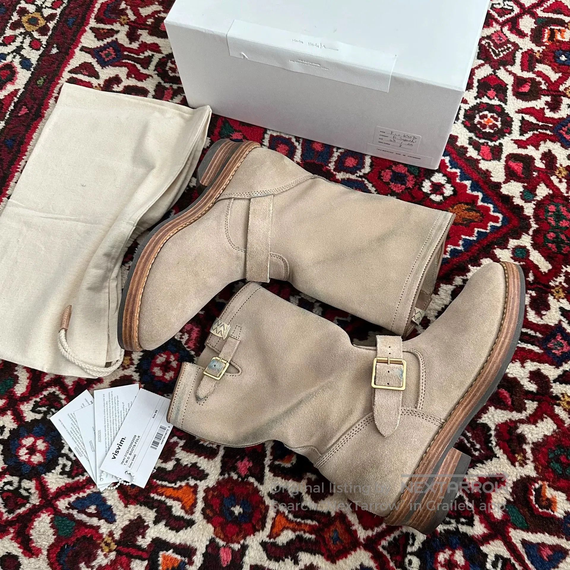 Visvim VISVIM T.W.O Boots Folk Engineering Style. Size US 8 / EU 41 - 6 Thumbnail