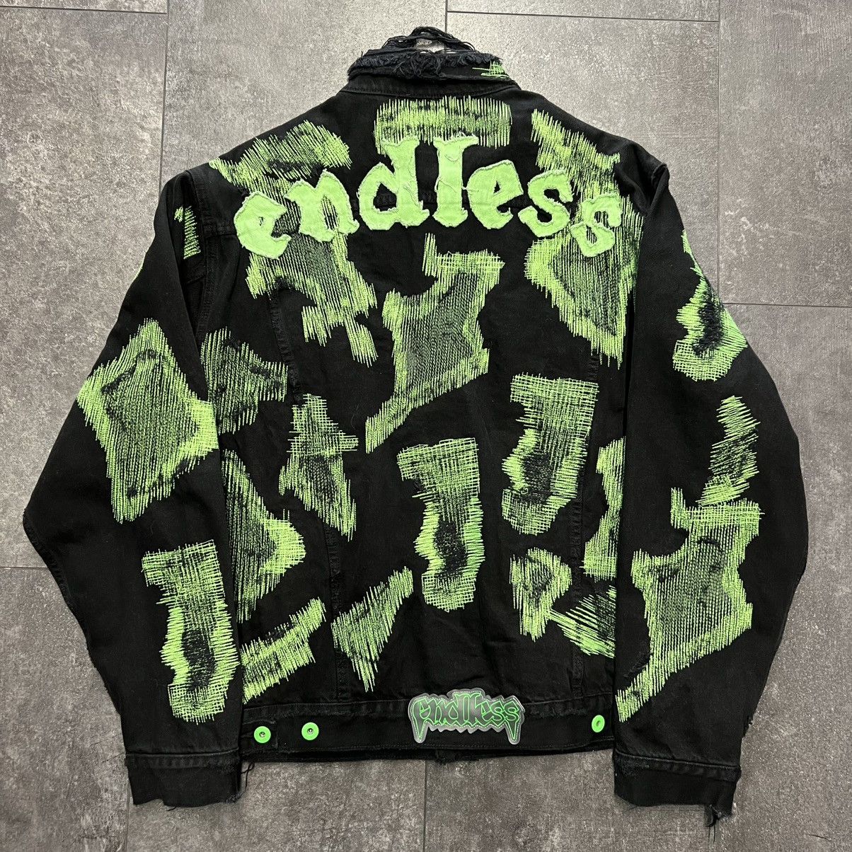 Endless × Vlone Endless Denim Jacket | Grailed