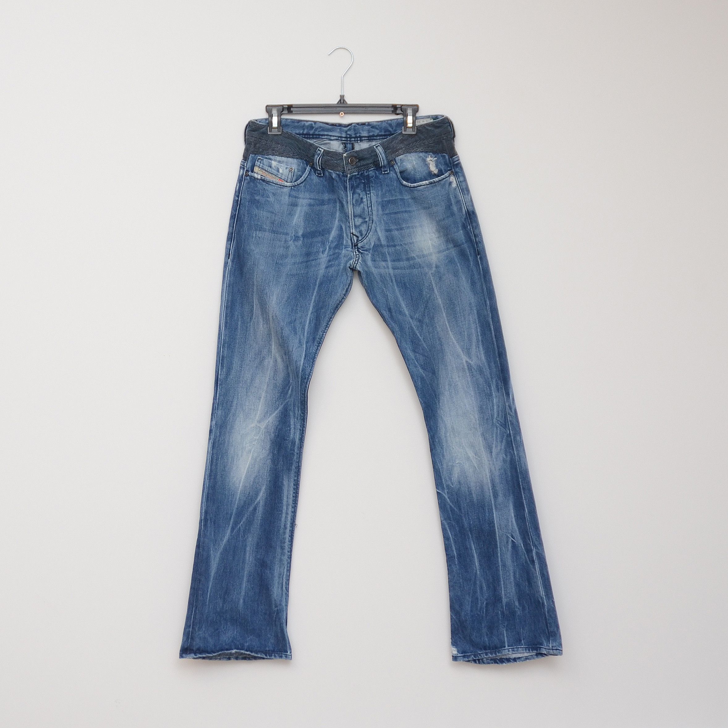 Diesel Diesel Reconstructed Reyhan Denim Pants Size 30 Size US 30 / EU 46 - 1 Thumbnail
