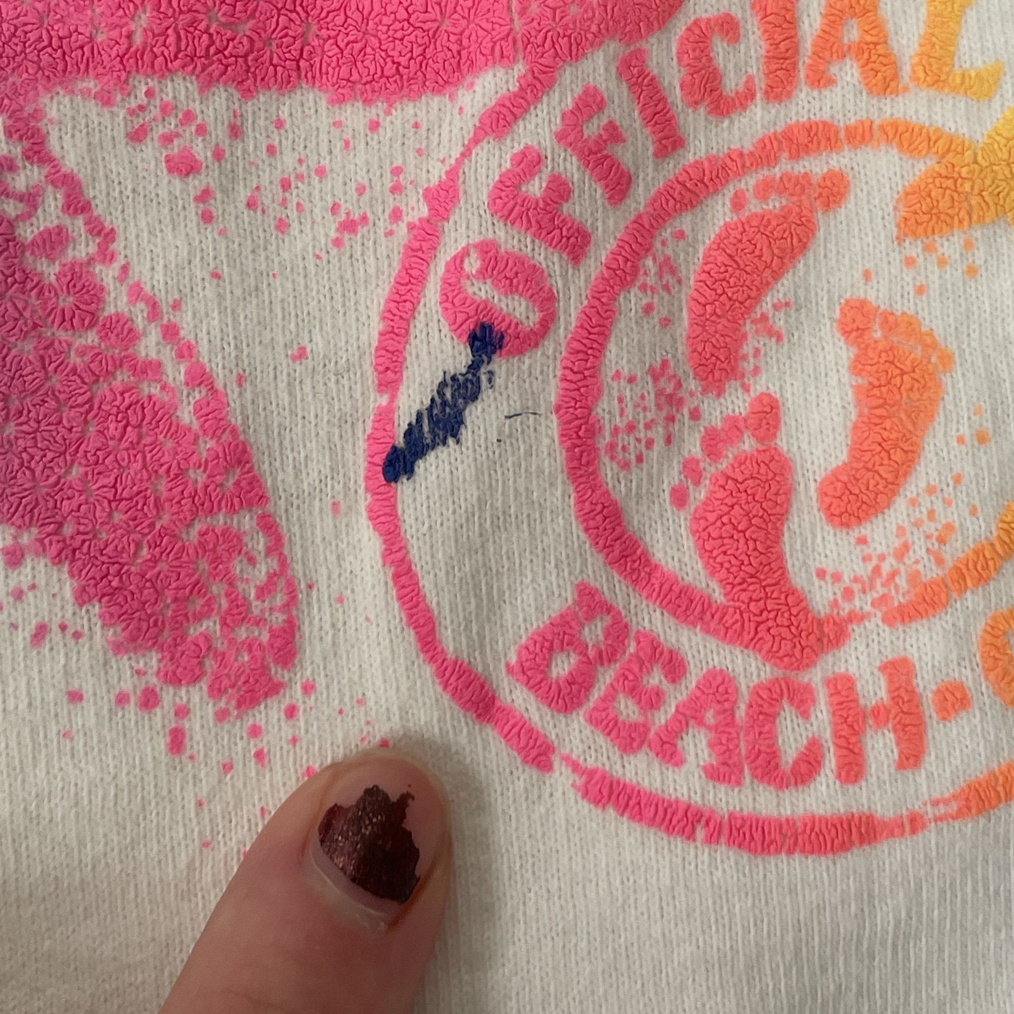 Fruit Of The Loom Vtg NEON Painted Florida SEA SHELLS Official Beachcomber Tee Size US XL / EU 56 / 4 - 7 Thumbnail