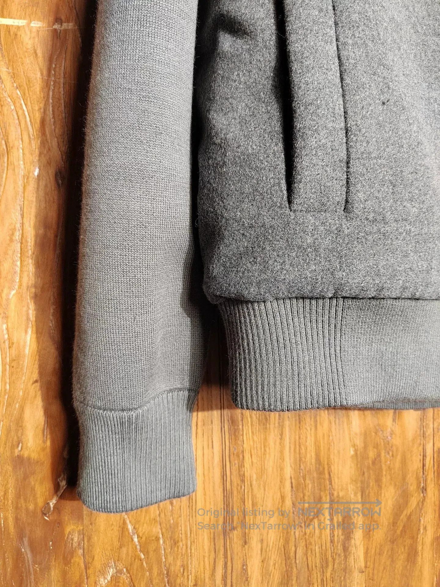 Hugo Boss BOSS Tech Flannel Gray Hooded Jacket. Size US M / EU 48-50 / 2 - 7 Thumbnail