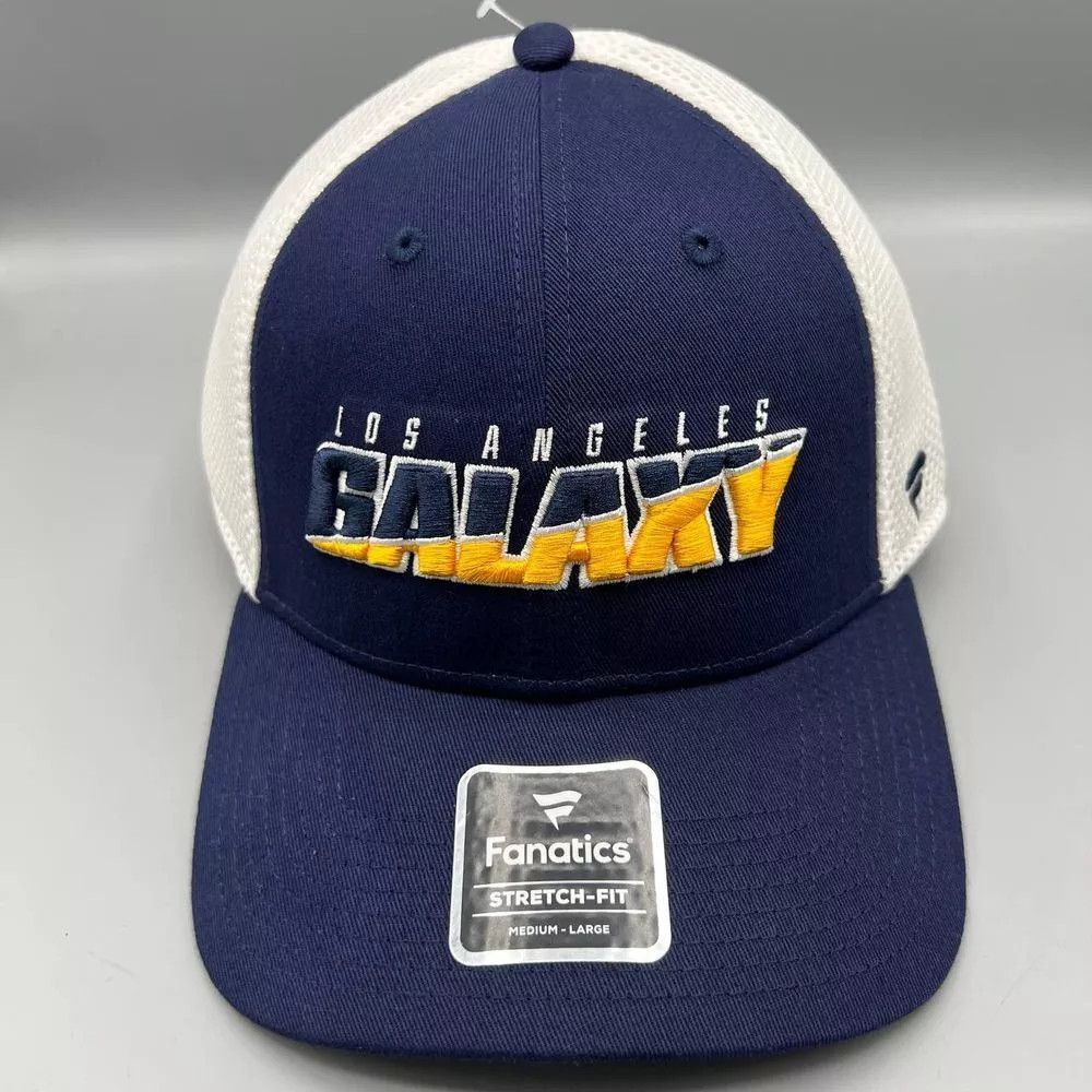 Other Los Angeles LA Galaxy Hat Men M-L Fanatics Stretch Fitted Size ONE SIZE - 1 Thumbnail