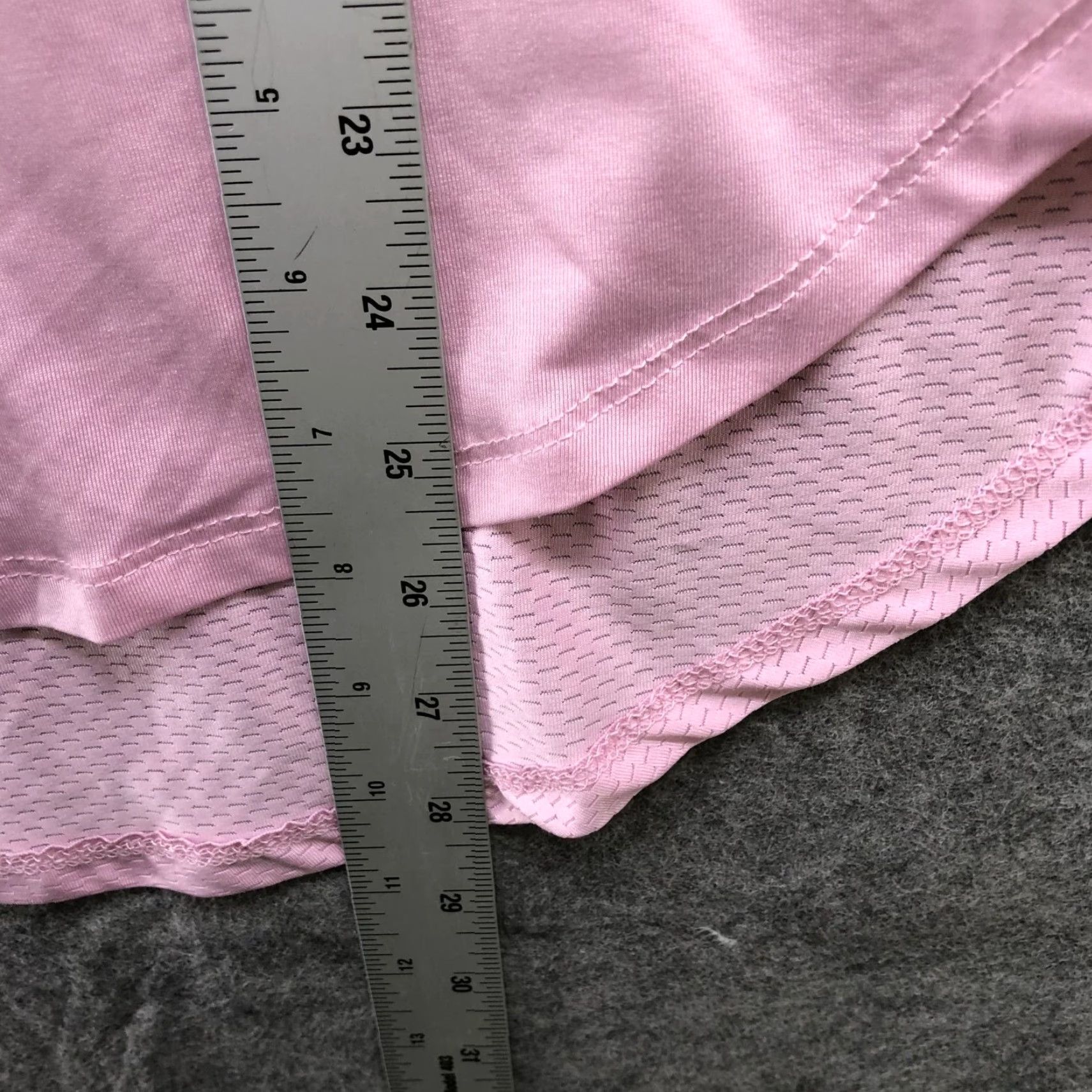 Bebe Bebe Sport Active T Shirt Womens S Oversized Short Sleeve Pink Logo Ventilated Size S / US 4 / IT 40 - 7 Thumbnail