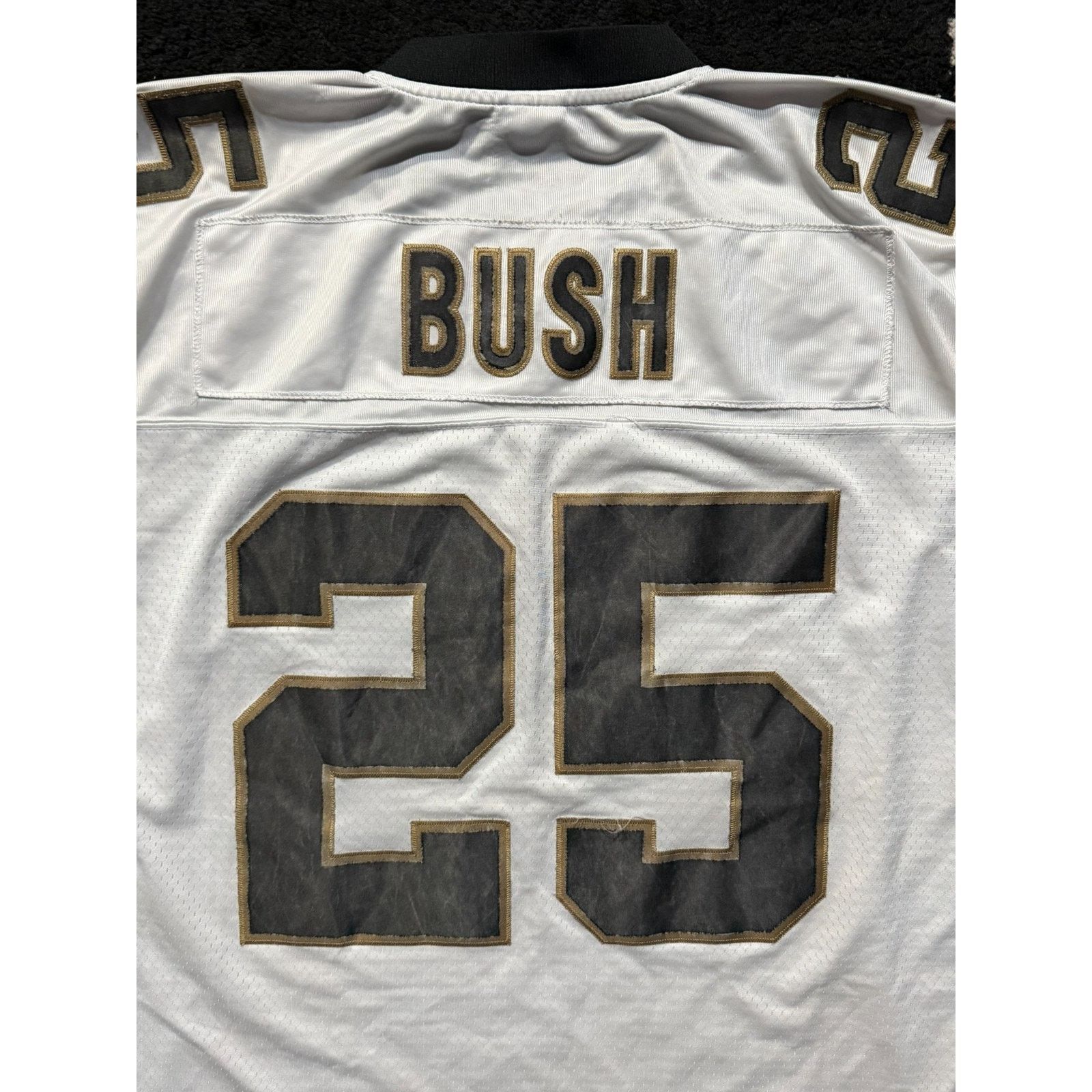 Reebok New Orleans Saints Reggie Bush #25 Reebok NFL Jersey 2XL Size US XXL / EU 58 / 5 - 2 Thumbnail