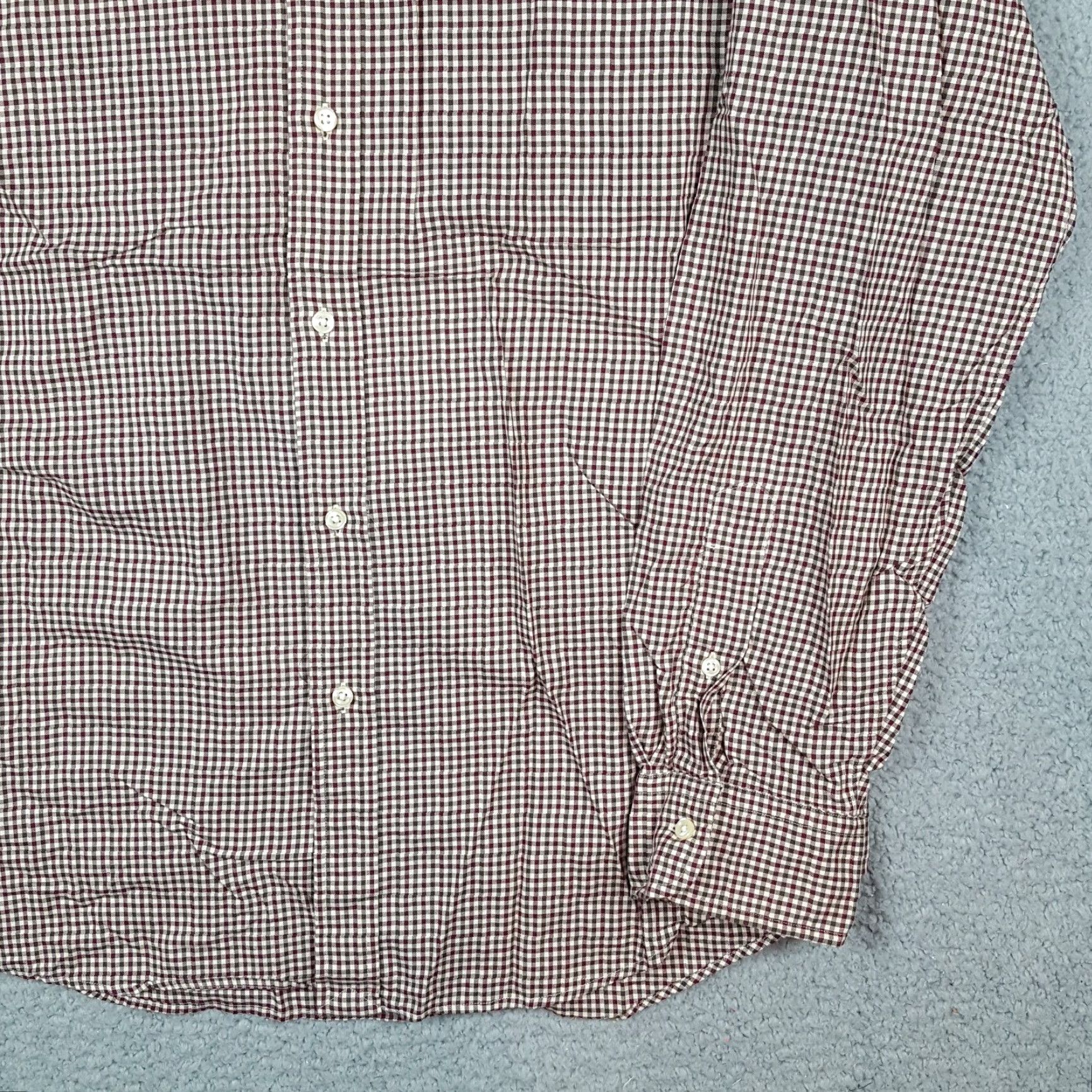 Polo Ralph Lauren Vintage Polo Ralph Lauren Men's XL Button-Down Collared Shirt Plaid Gingham Long Sleeve Cotton Retro 90s Workwear Size US XL / EU 56 / 4 - 5 Thumbnail