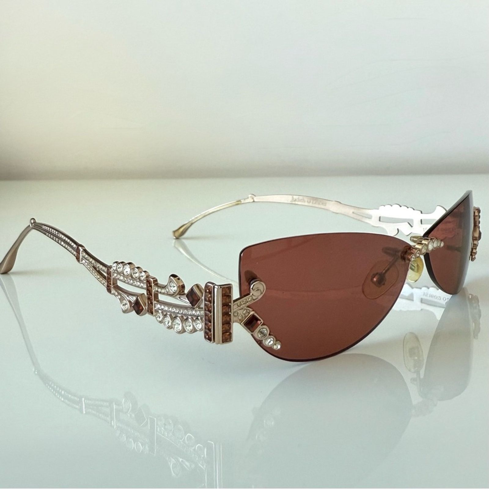 Judith Leiber Vintage Judith Leiber women sunglasses Authentic Size ONE SIZE - 2 Thumbnail