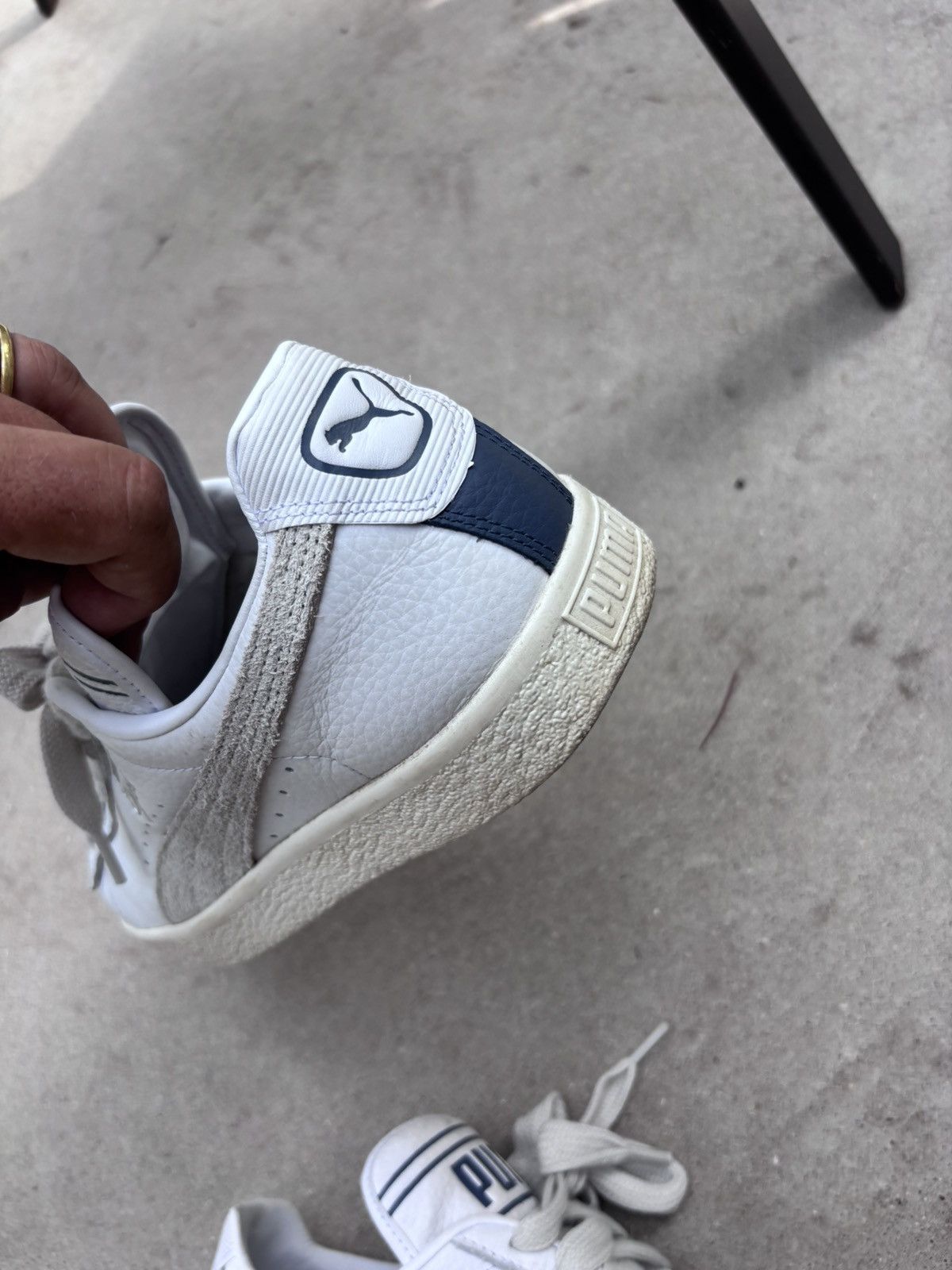 Puma × Rhude rhuigi clyde puma mens 12 NYC Size US 12 / EU 45 - 7 Thumbnail
