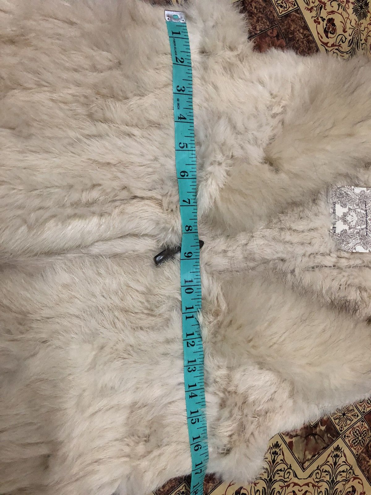 If Six Was Nine × Japanese Brand × Le Grande Bleu (L.G.B.) Goa Rabbit Fur Blend Raccon LGB Inspire Sleeveless Jacket Size XS / US 0-2 / IT 36-38 - 5 Thumbnail
