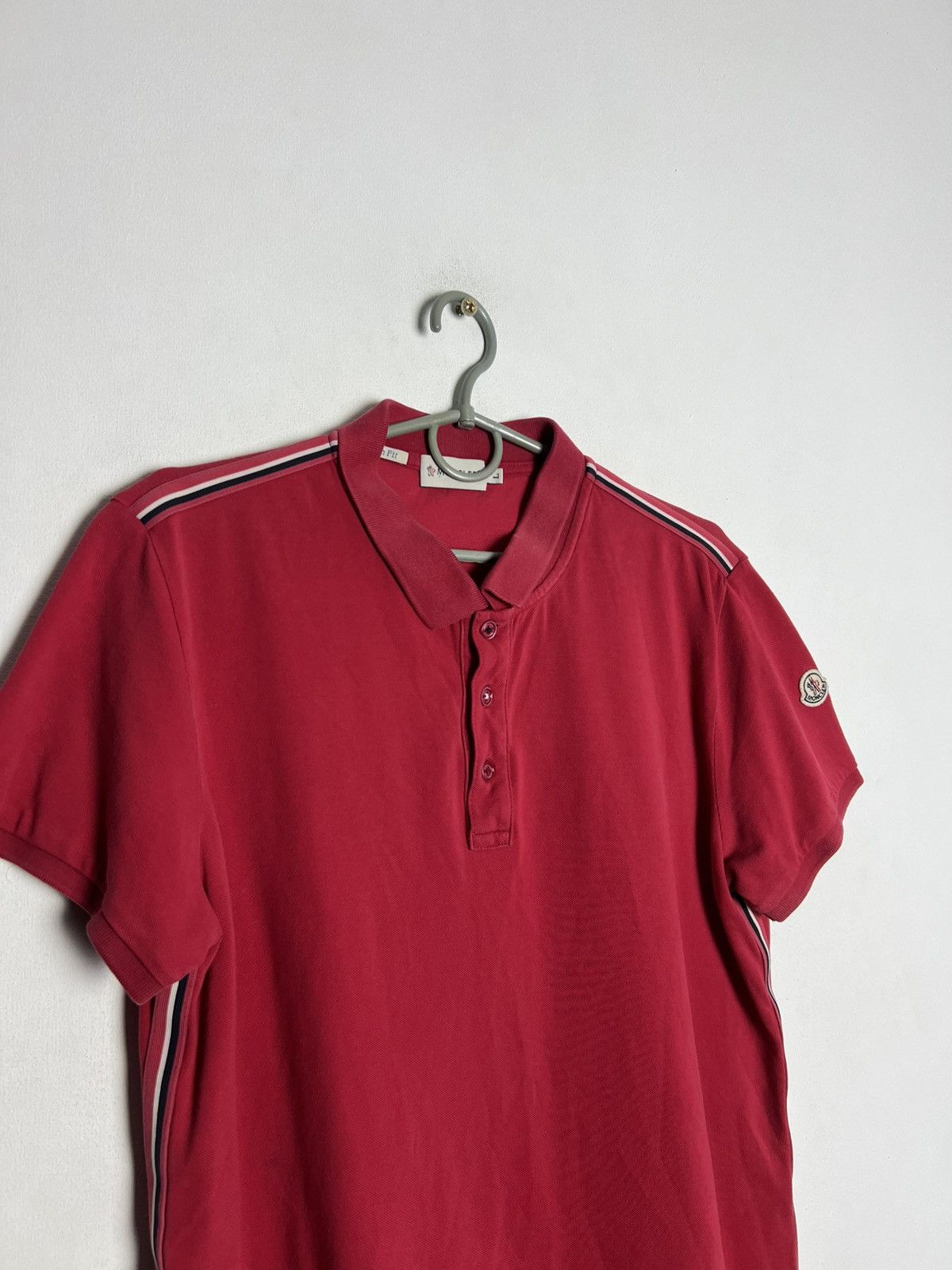 Moncler Moncler Polo T-Shirt Size US L / EU 52-54 / 3 - 2 Thumbnail