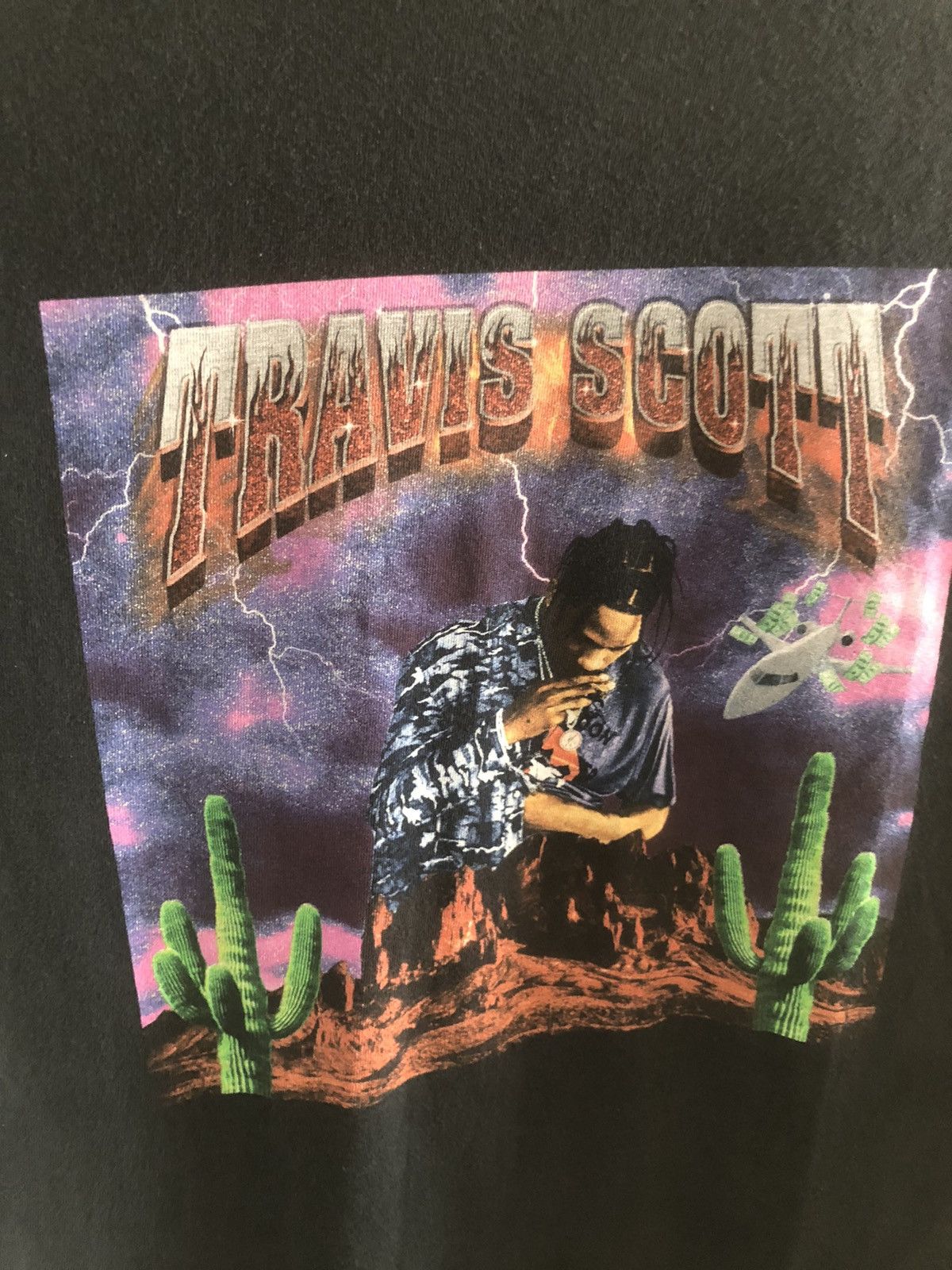 Band Tees × Travis Scott 2015 Travis Scott Rodeo/Madness Tour Tee Size US L / EU 52-54 / 3 - 3 Thumbnail