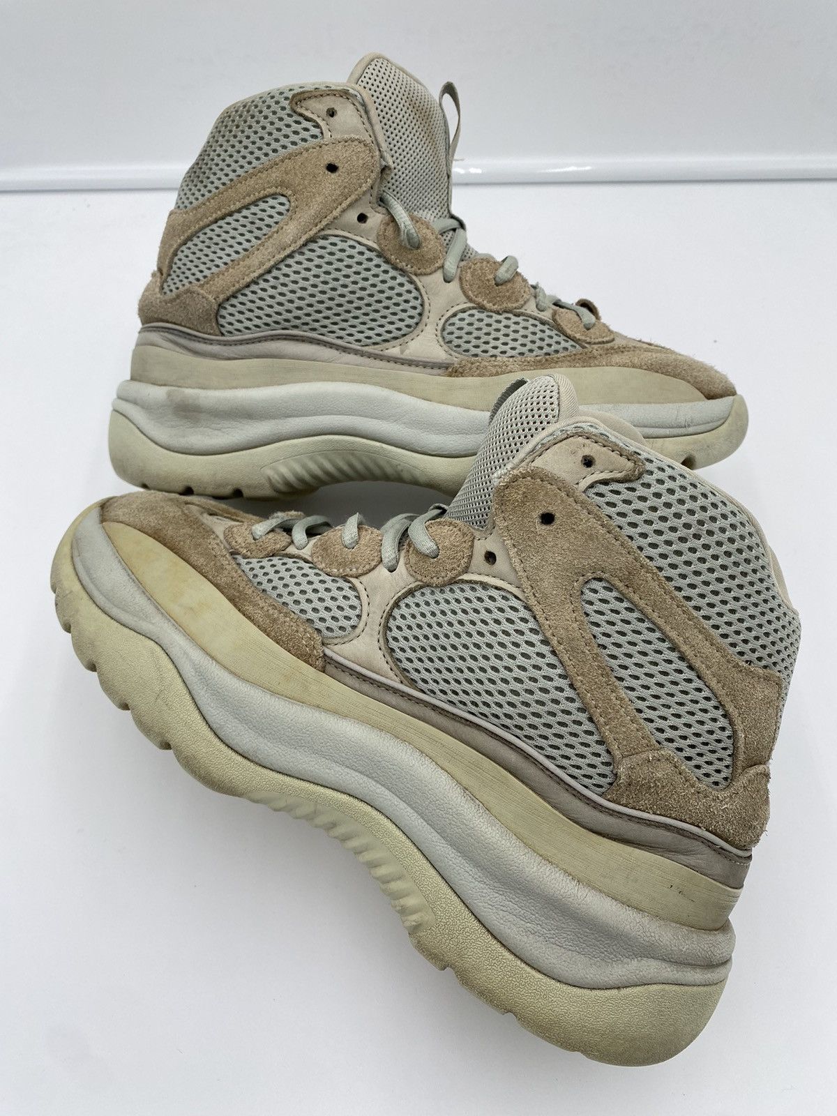 Adidas 8.5 adidas Yeezy Desert Boot Salt Slate Grey FV5677 | Grailed