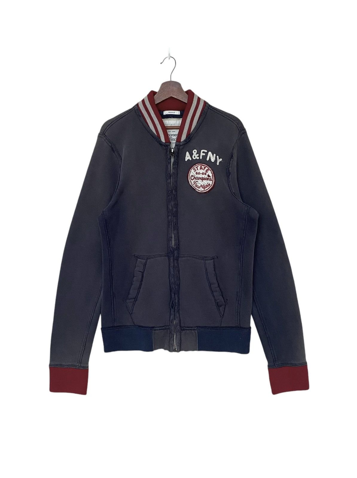 Abercrombie & Fitch × Designer × Vintage Vintage Brand Abercrombie & Fitch Zipper Jacket 2000s Size US L / EU 52-54 / 3 - 1 Thumbnail