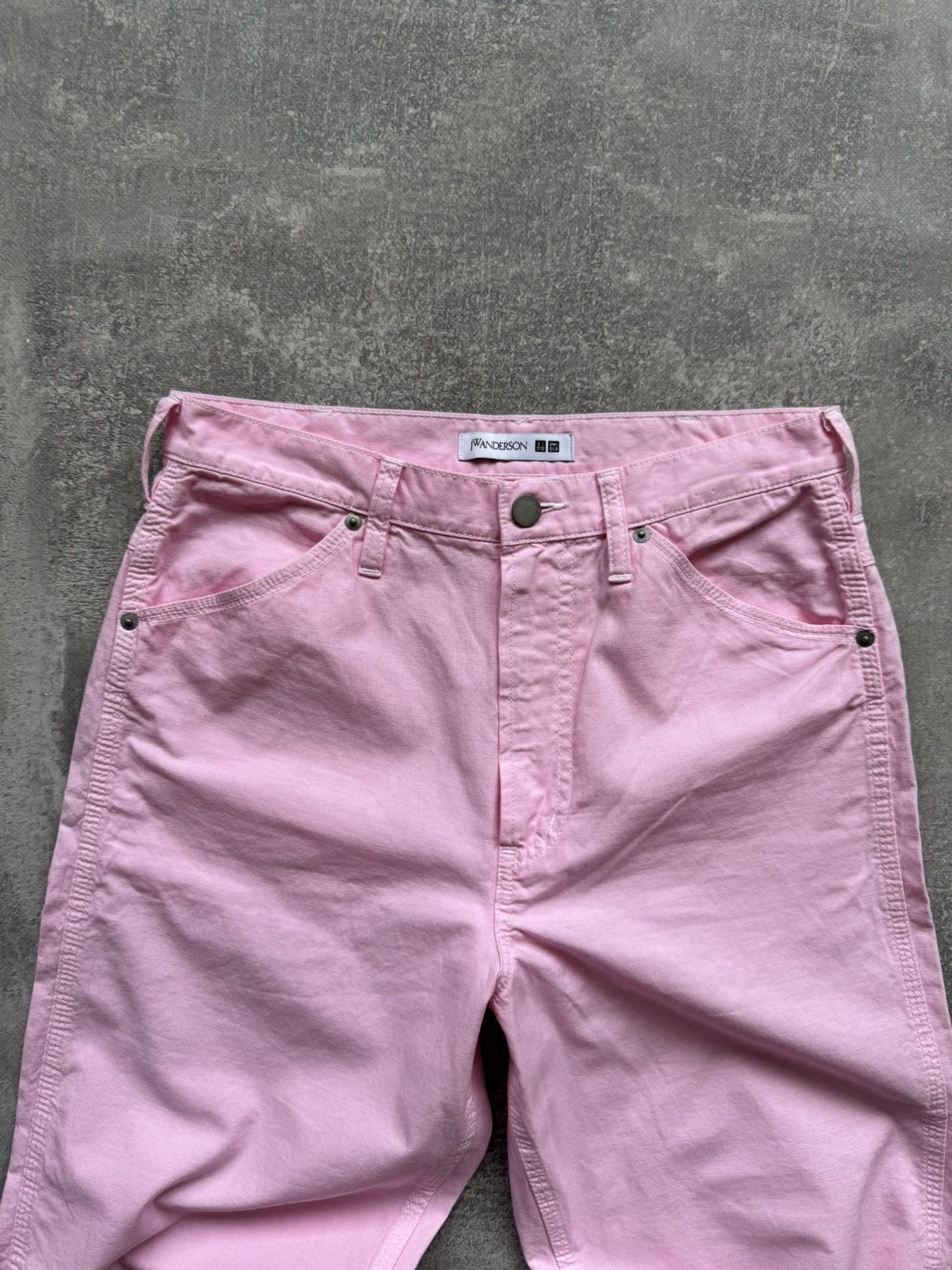 JW Anderson × Uniqlo JW Anderson X Uniqlo Pink Baggy Pants Size 27" / US 4 / IT 40 - 3 Thumbnail