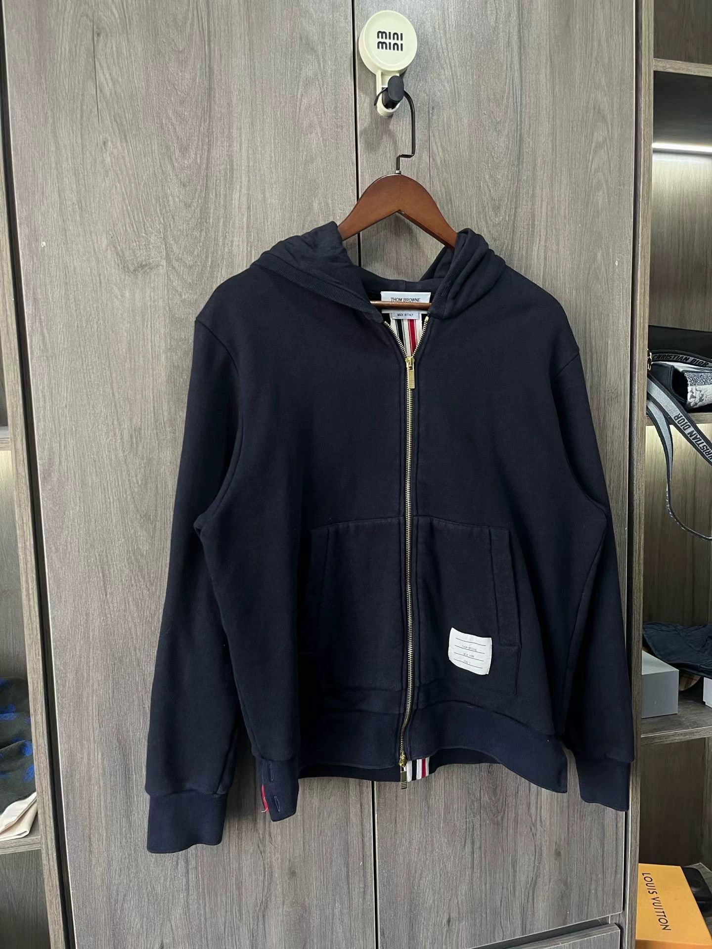Thom Browne Thom Browne 3-Stripe Zip Jacket - Size 2 (99% New) Size US M / EU 48-50 / 2 - 2 Thumbnail