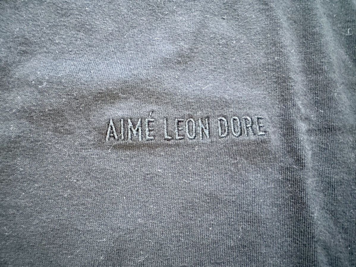 Aime Leon Dore Aime Leon Dore Uniform Logo Black T-Shirt Made in Toronto Size US M / EU 48-50 / 2 - 3 Thumbnail